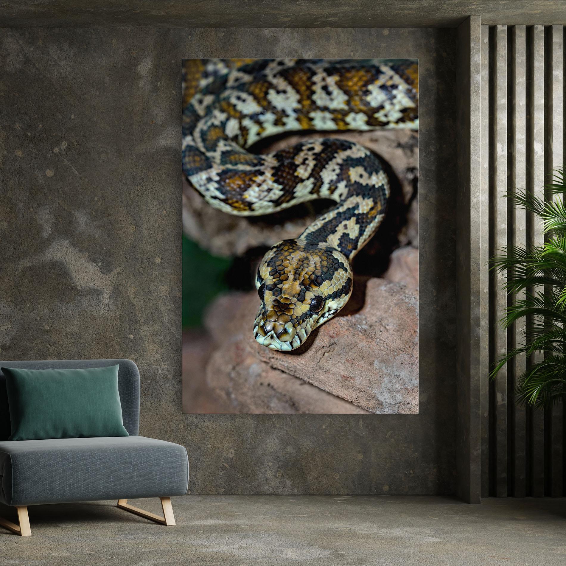 Leinwandbild King Snake mockup 7