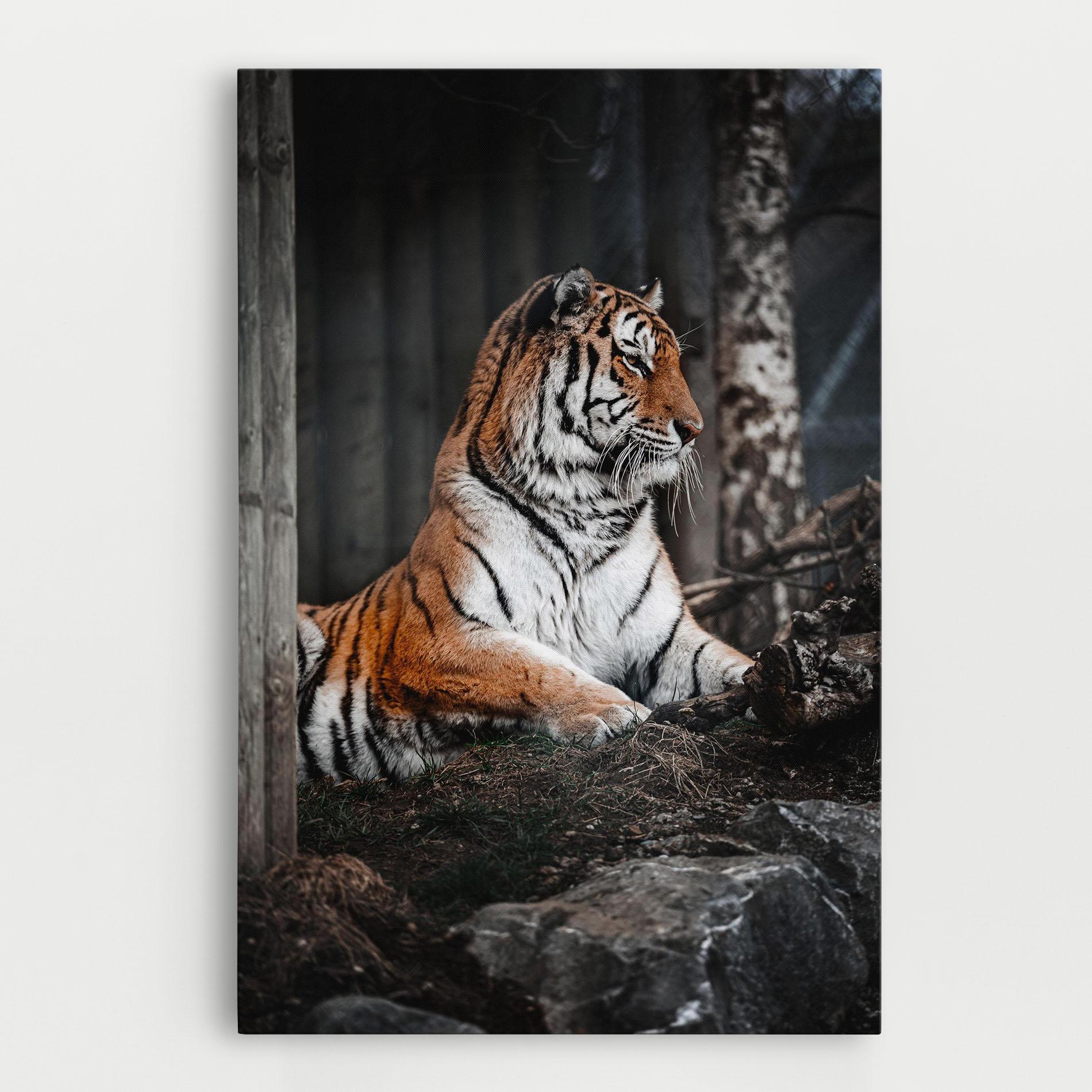 Leinwandbild Forest Tiger mockup 0