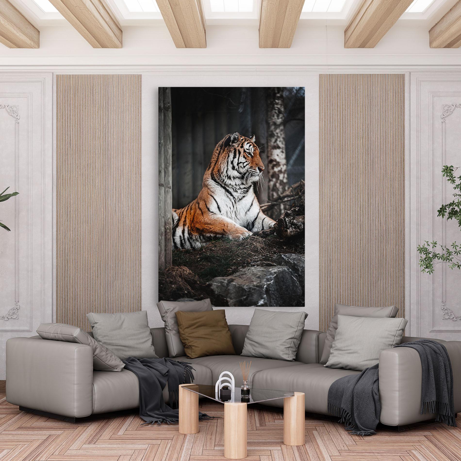 Leinwandbild Forest Tiger mockup 6