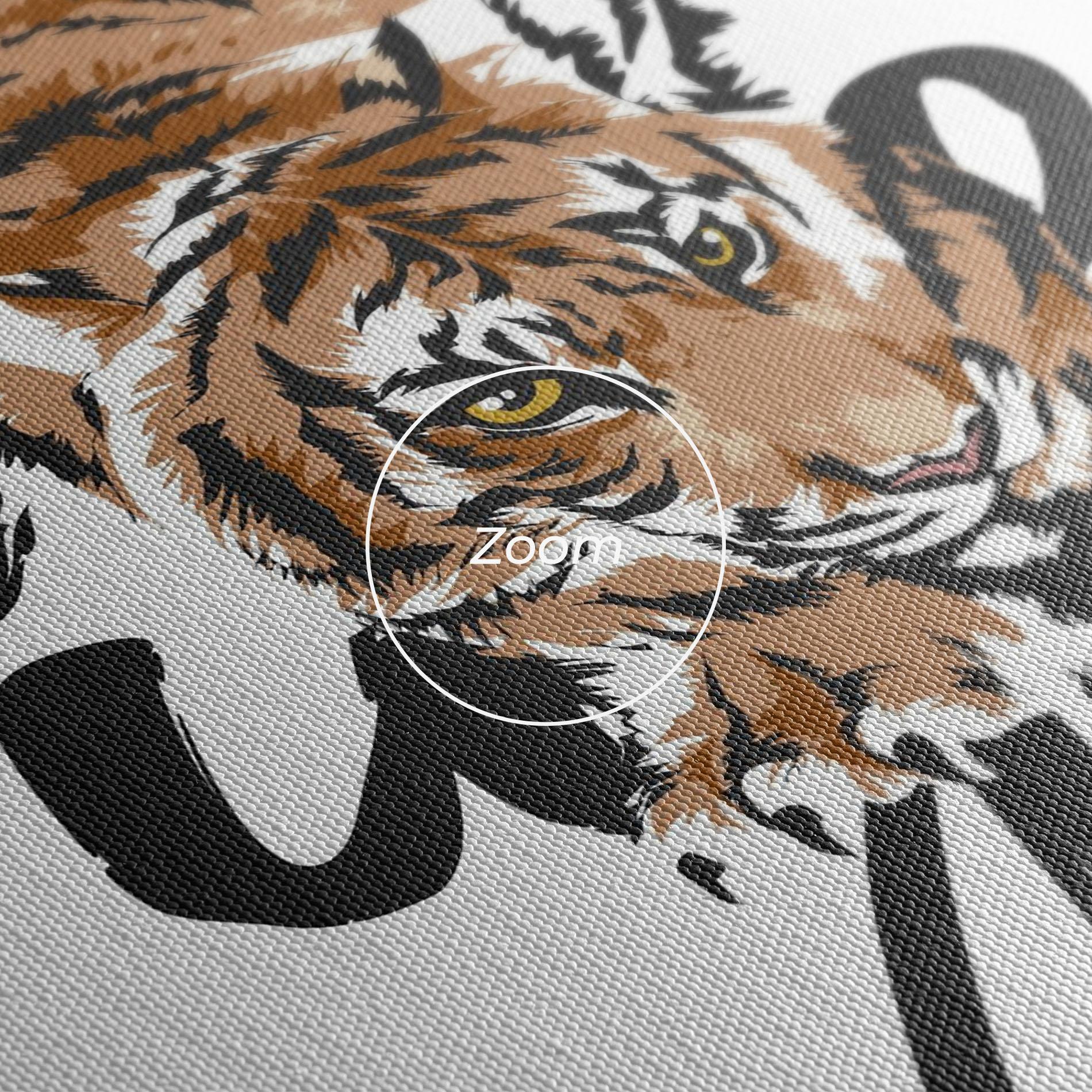 Leinwandbild Brave And Bold mockup 3