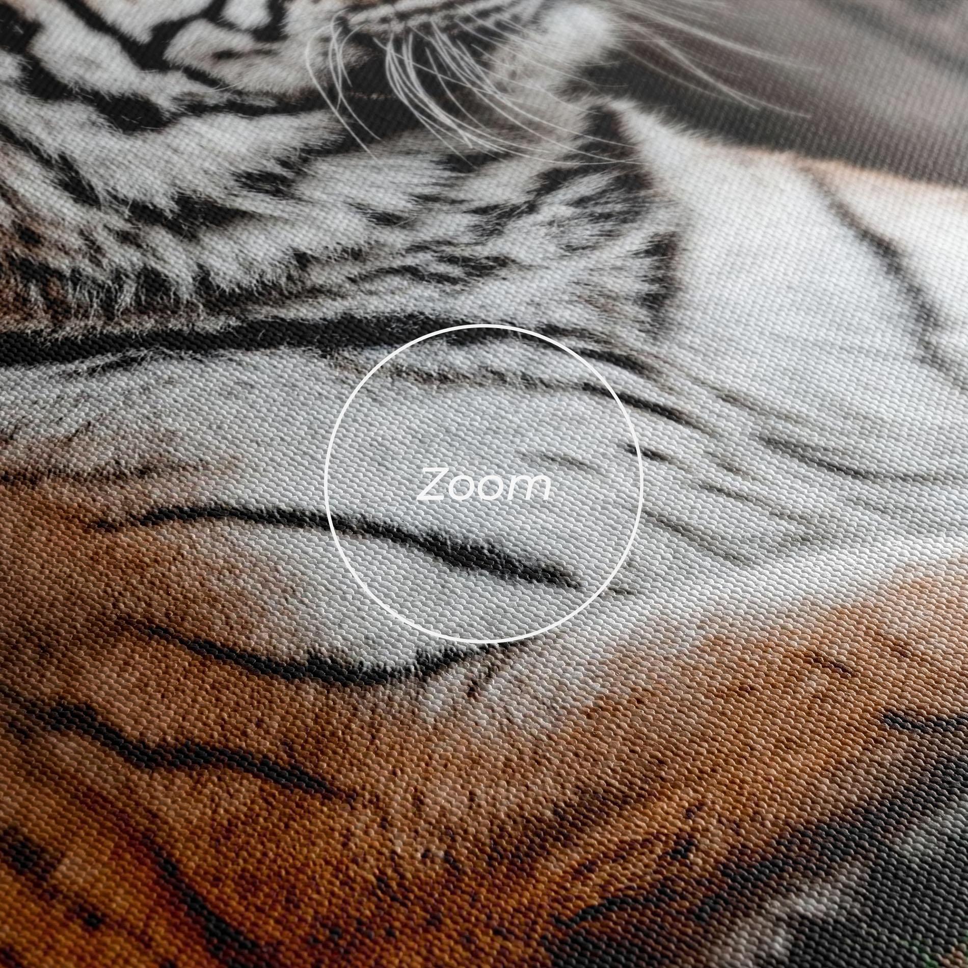 Leinwandbild Forest Tiger mockup 3