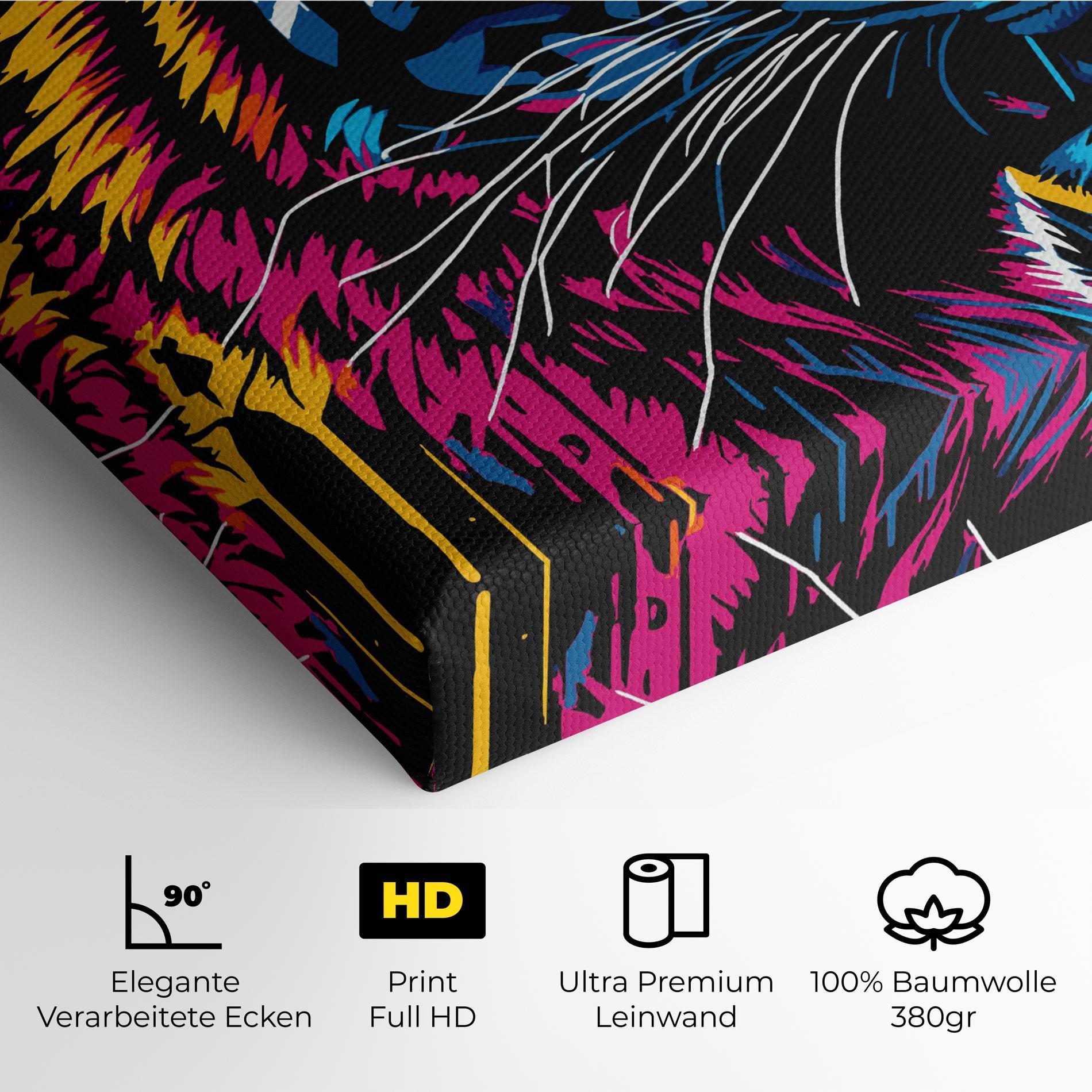 Leinwandbild Cool Tiger mockup 4