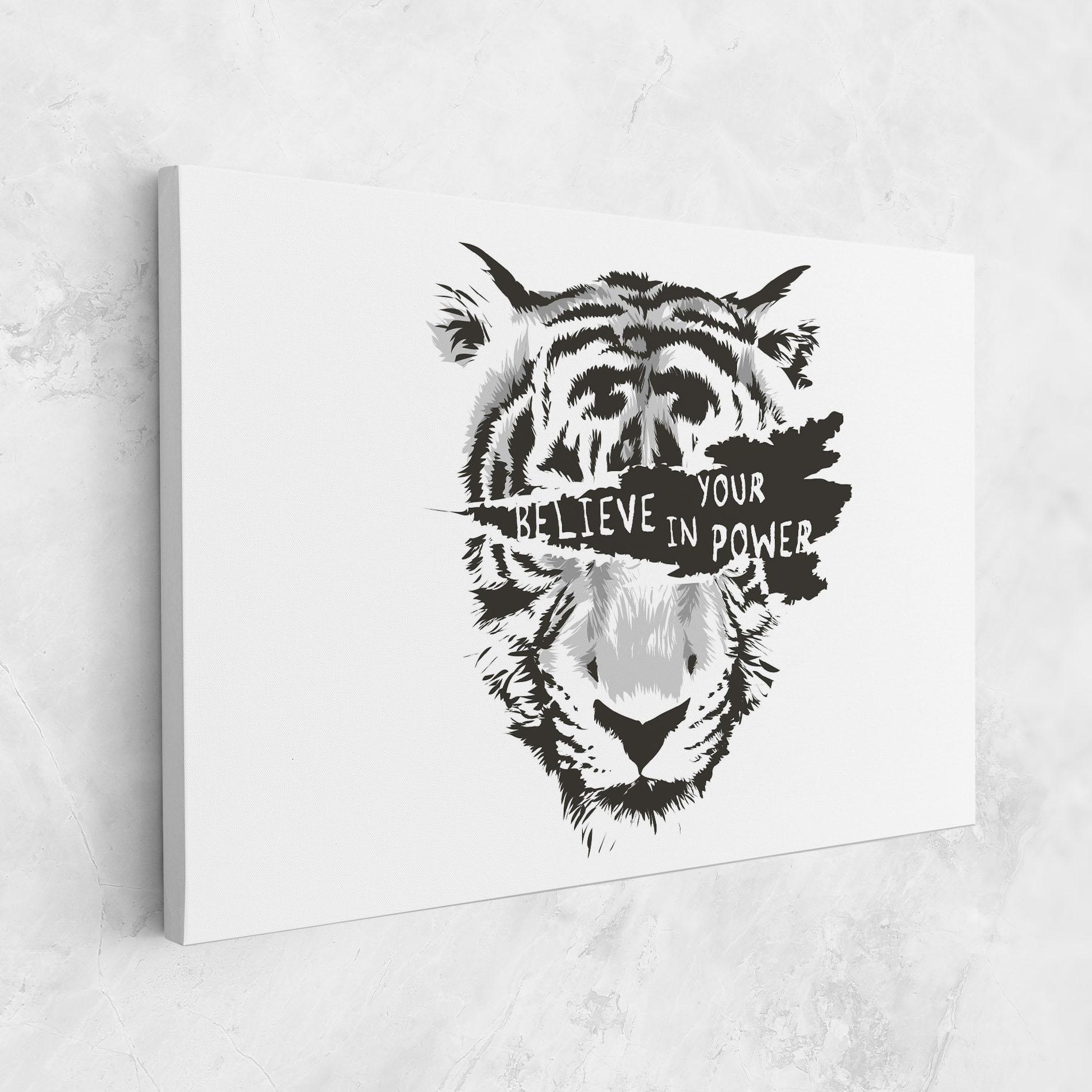 Leinwandbild Belive In Your Power mockup 1