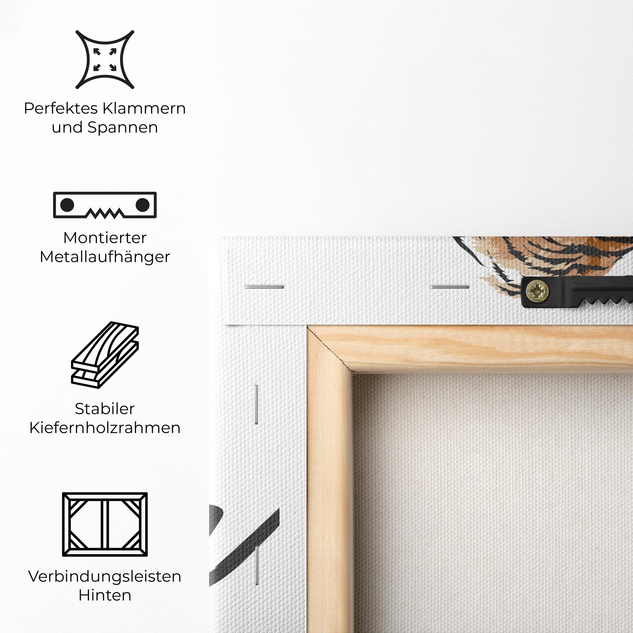 Leinwandbild Brave And Bold mockup 5