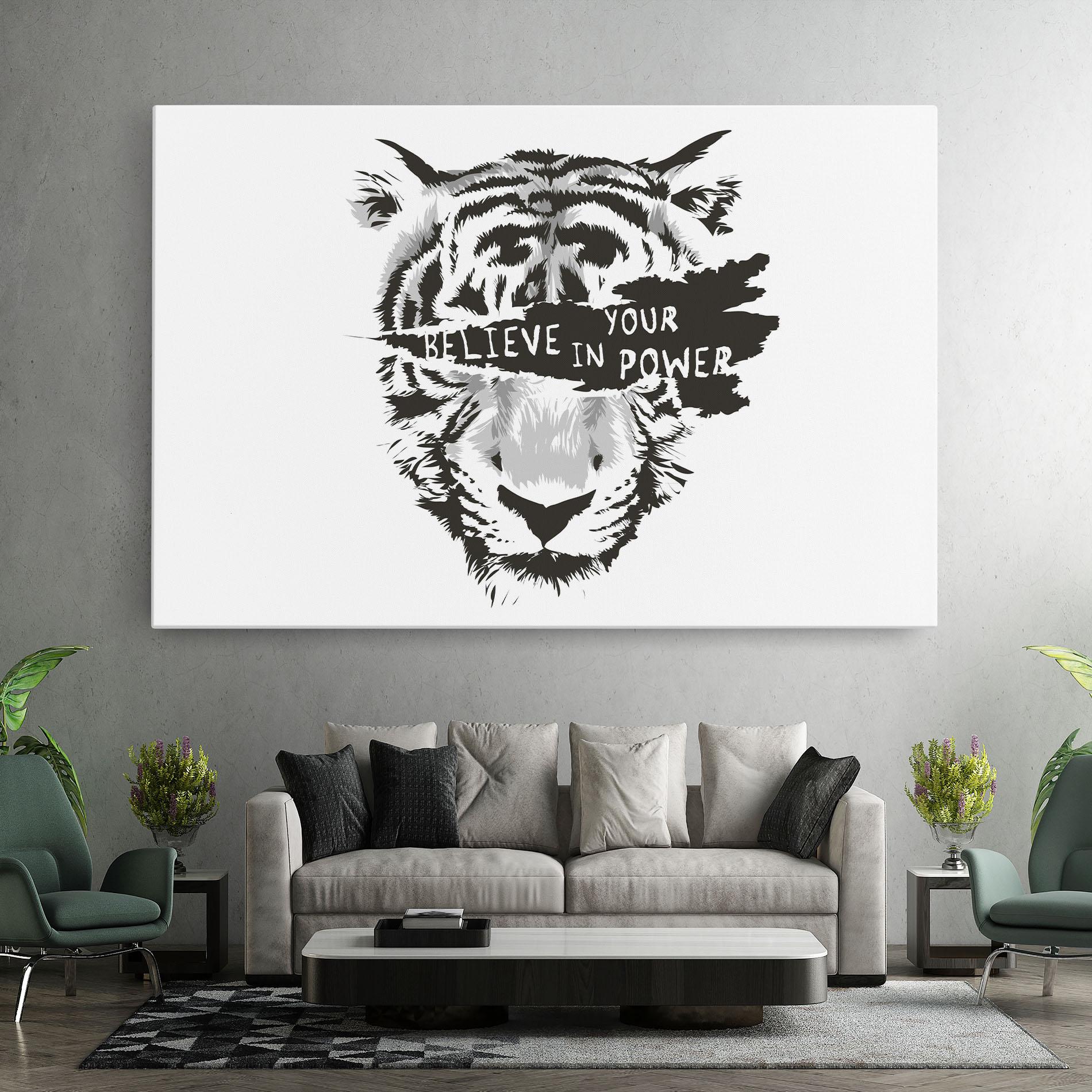 Leinwandbild Belive In Your Power mockup 7