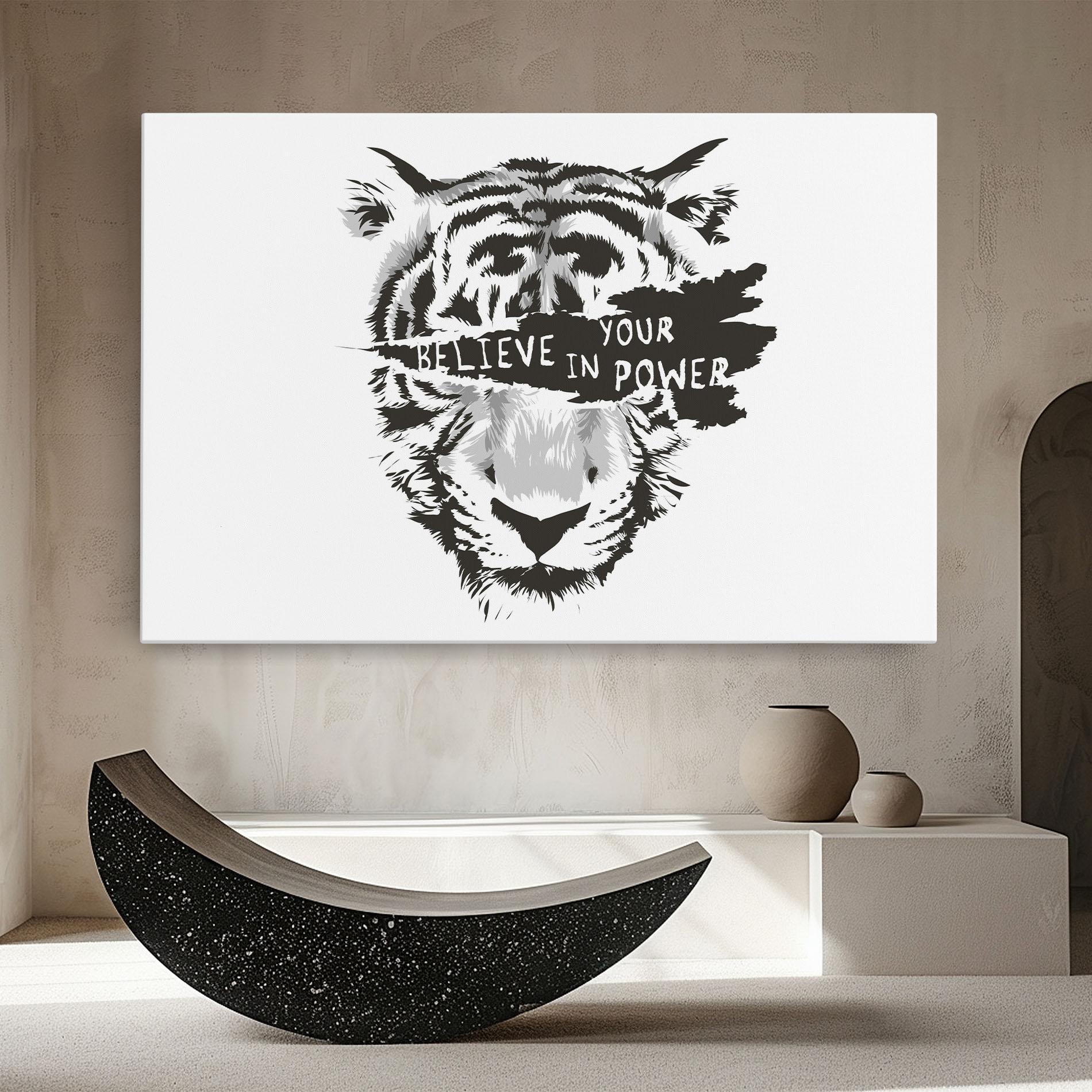Leinwandbild Belive In Your Power mockup 8