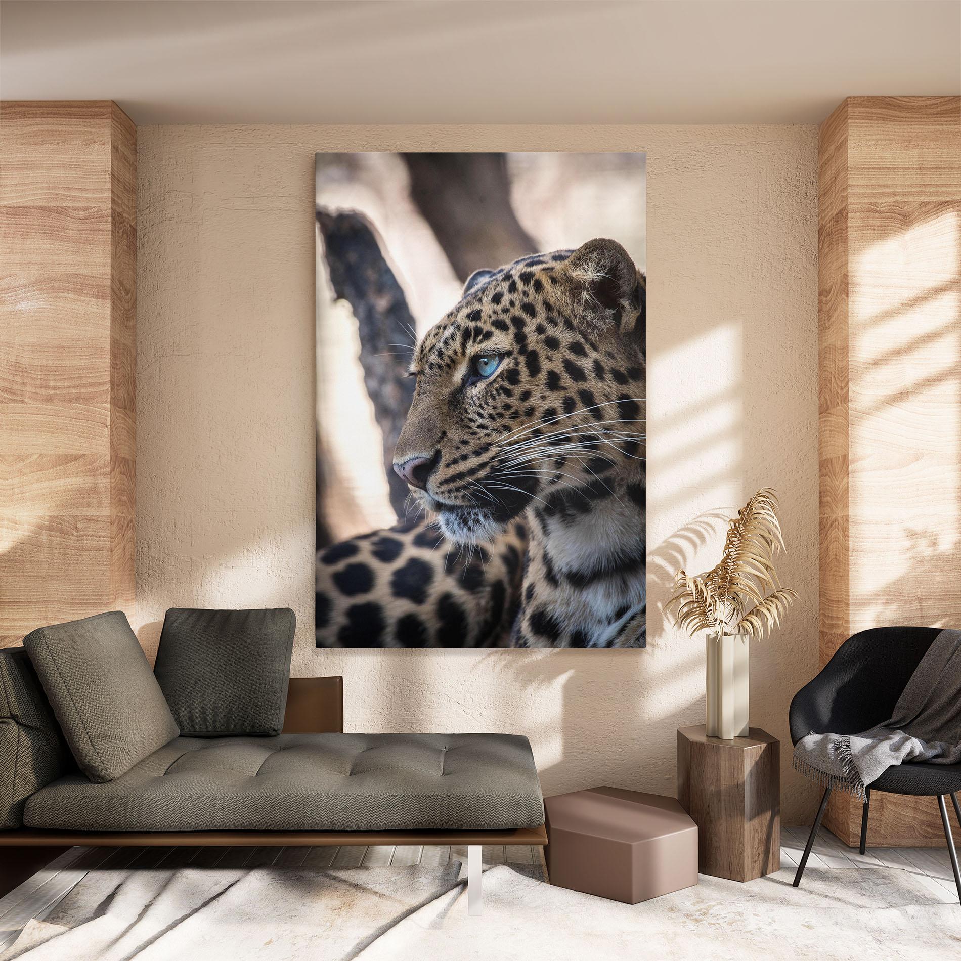 Leinwandbild Blue Tiger mockup 8