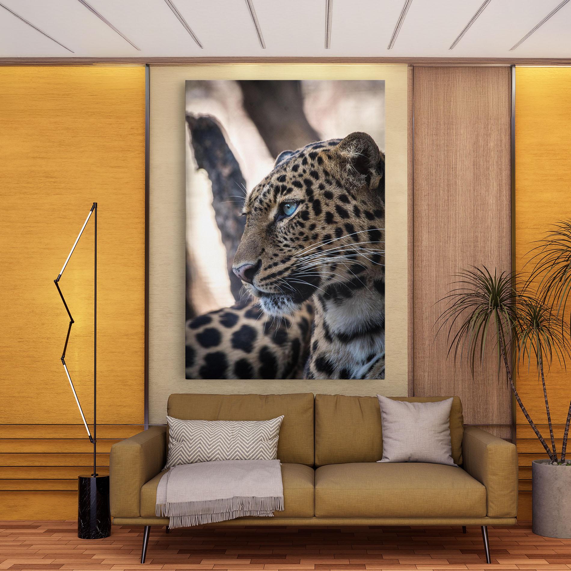 Leinwandbild Blue Tiger mockup 9