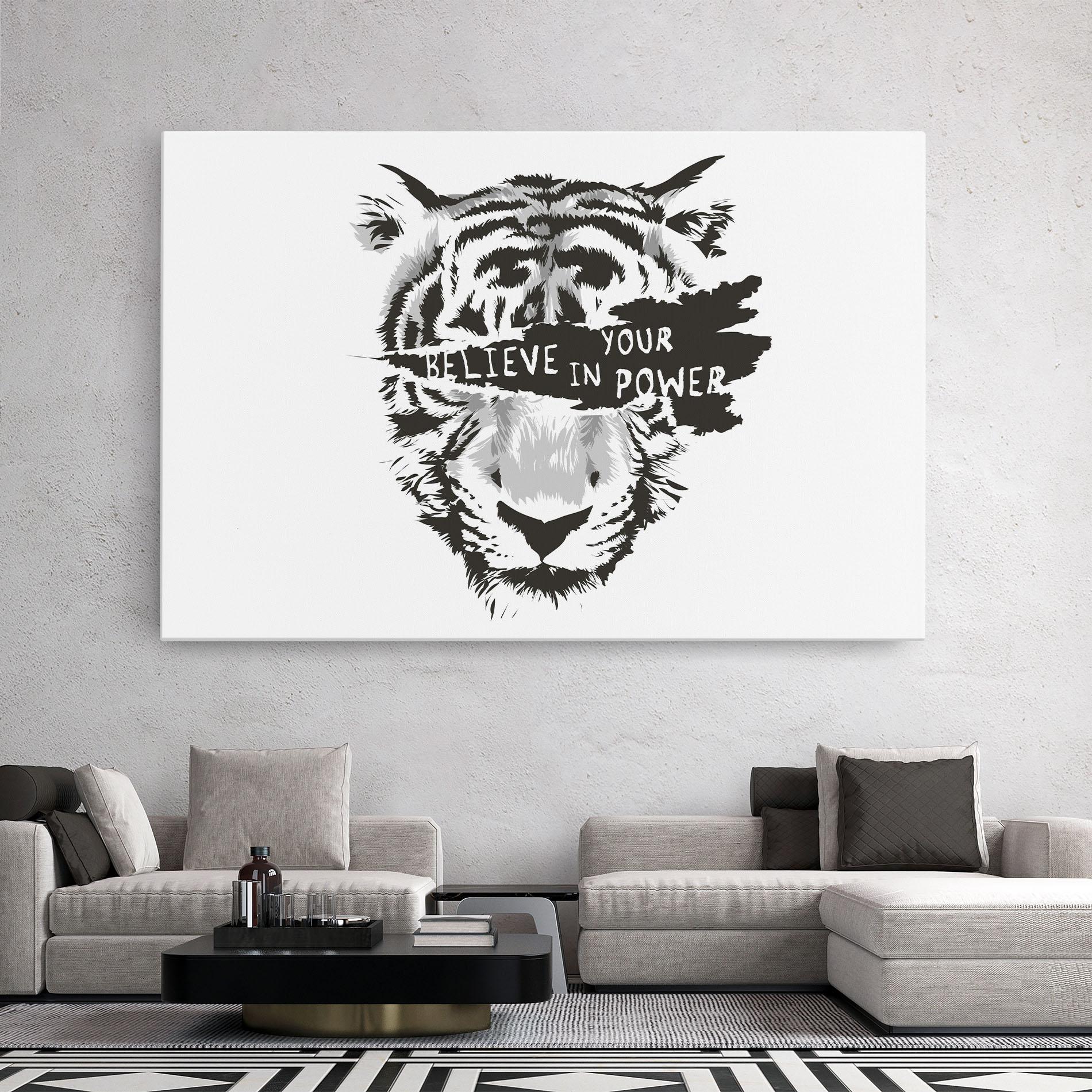 Leinwandbild Belive In Your Power mockup 2