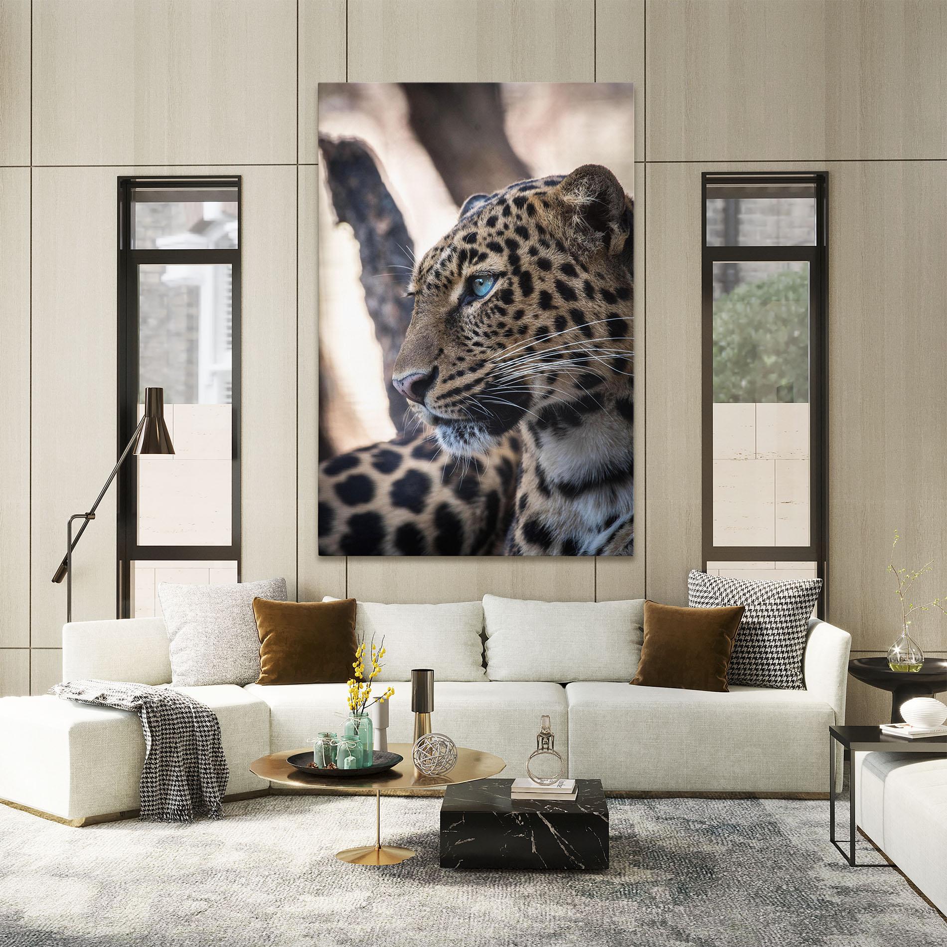 Leinwandbild Blue Tiger mockup 2