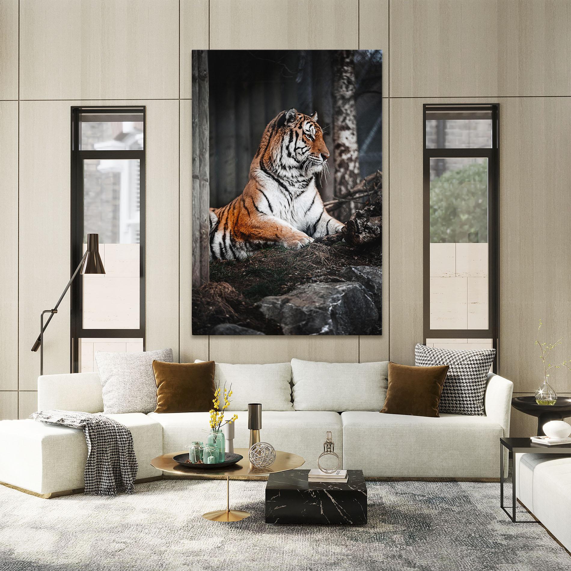 Leinwandbild Forest Tiger mockup 2