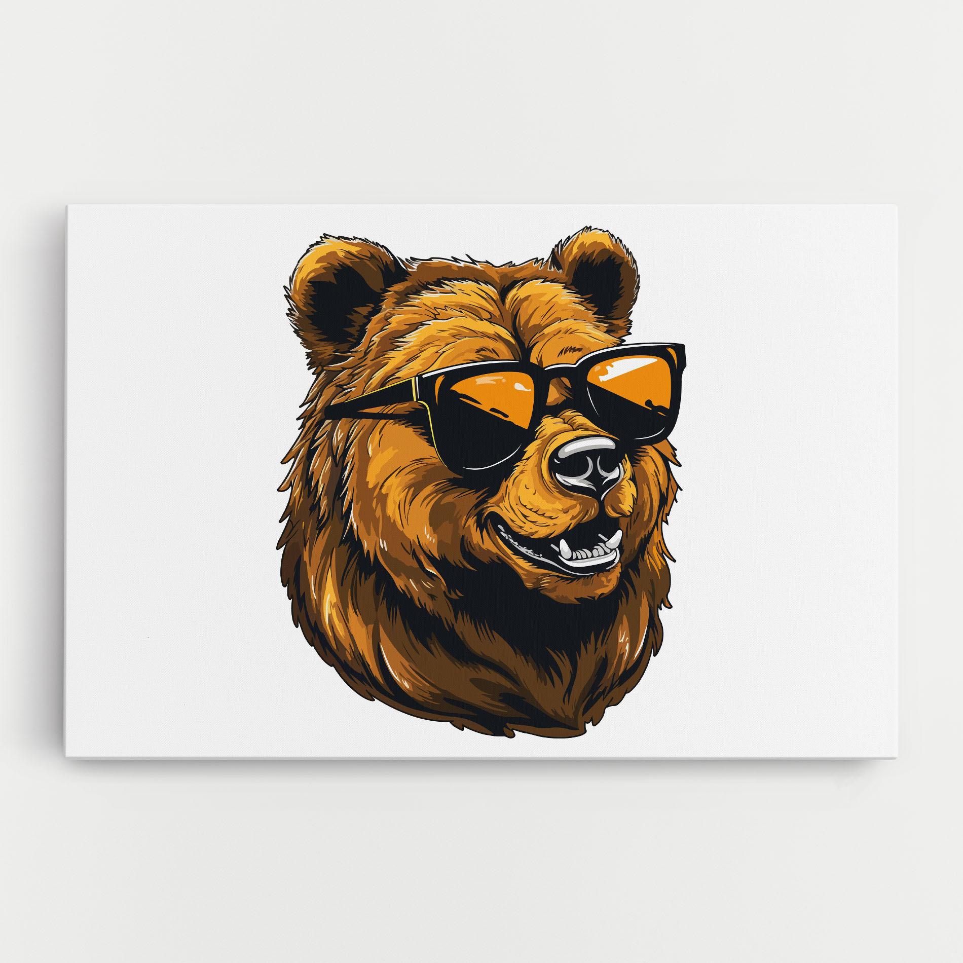 Leinwandbild Cool Glasses mockup 0