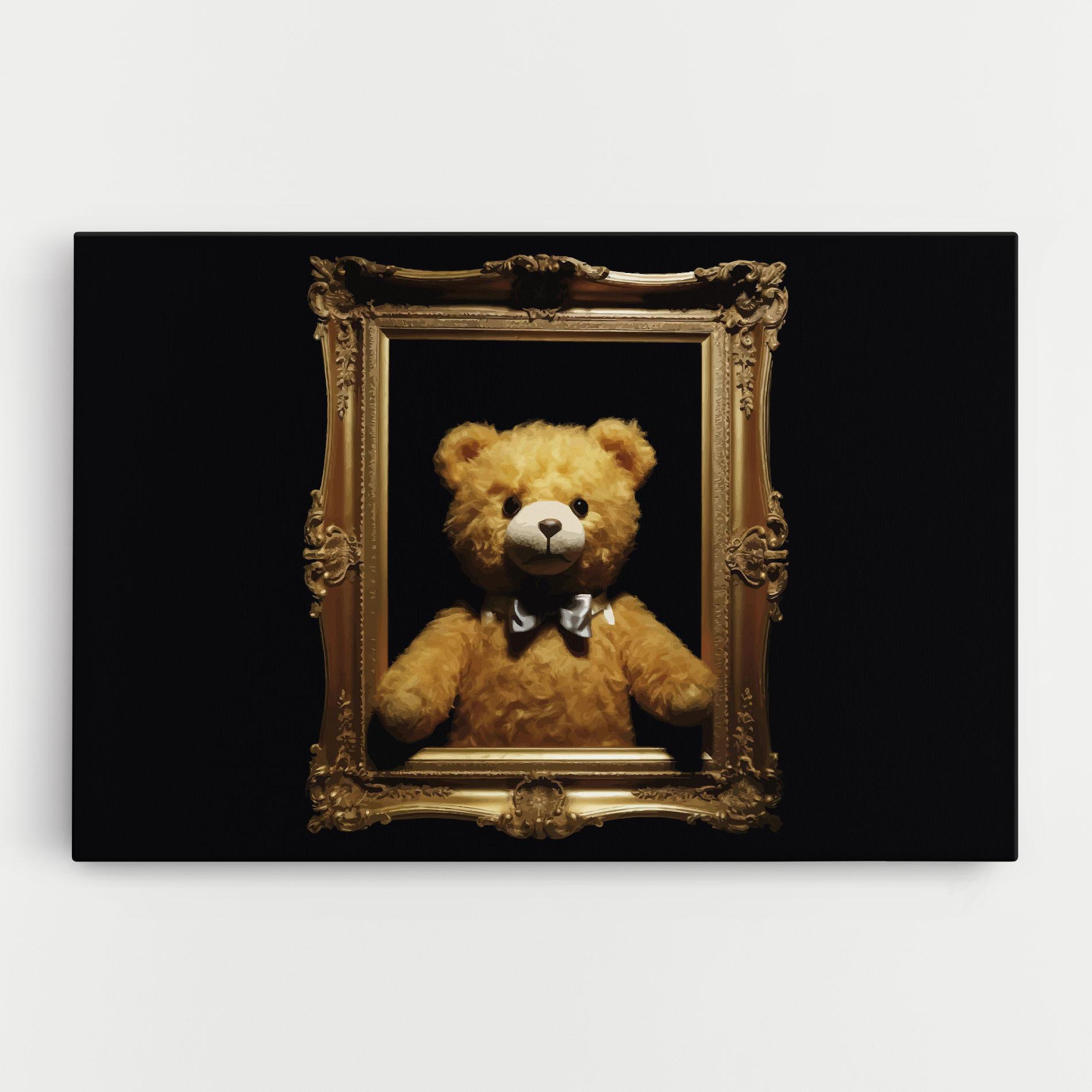 Leinwandbild Frame Bear mockup 0