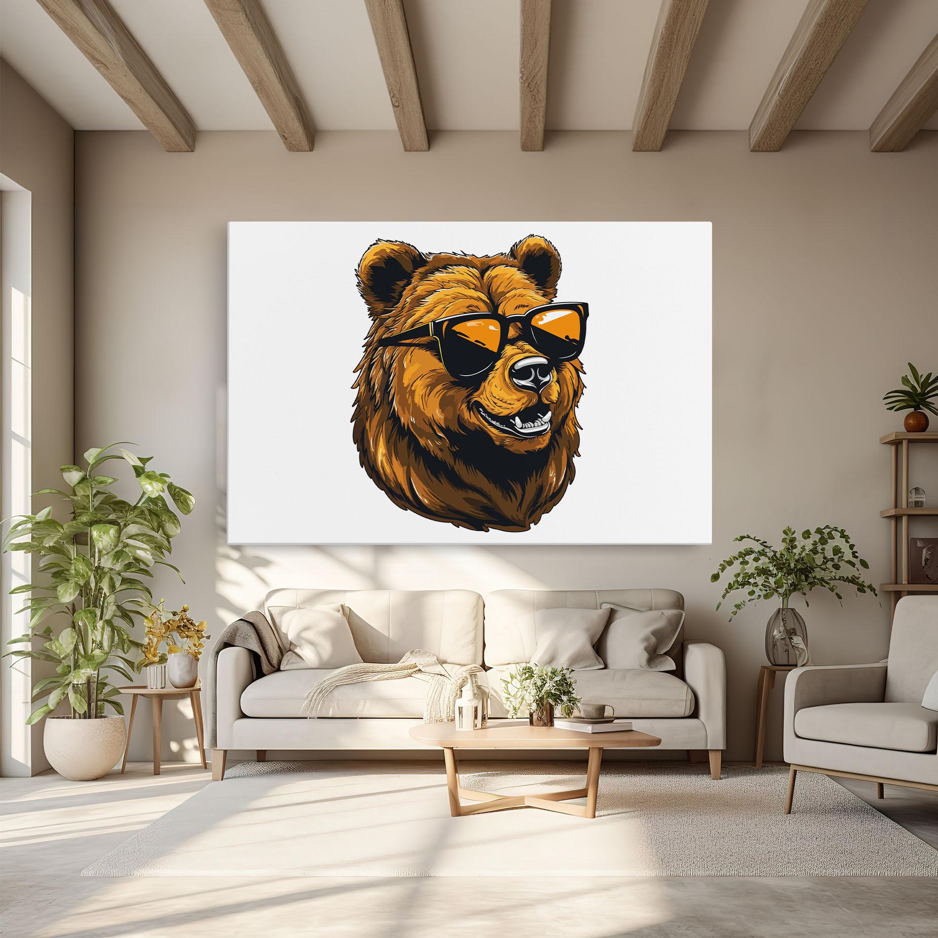 Leinwandbild Cool Glasses mockup 6