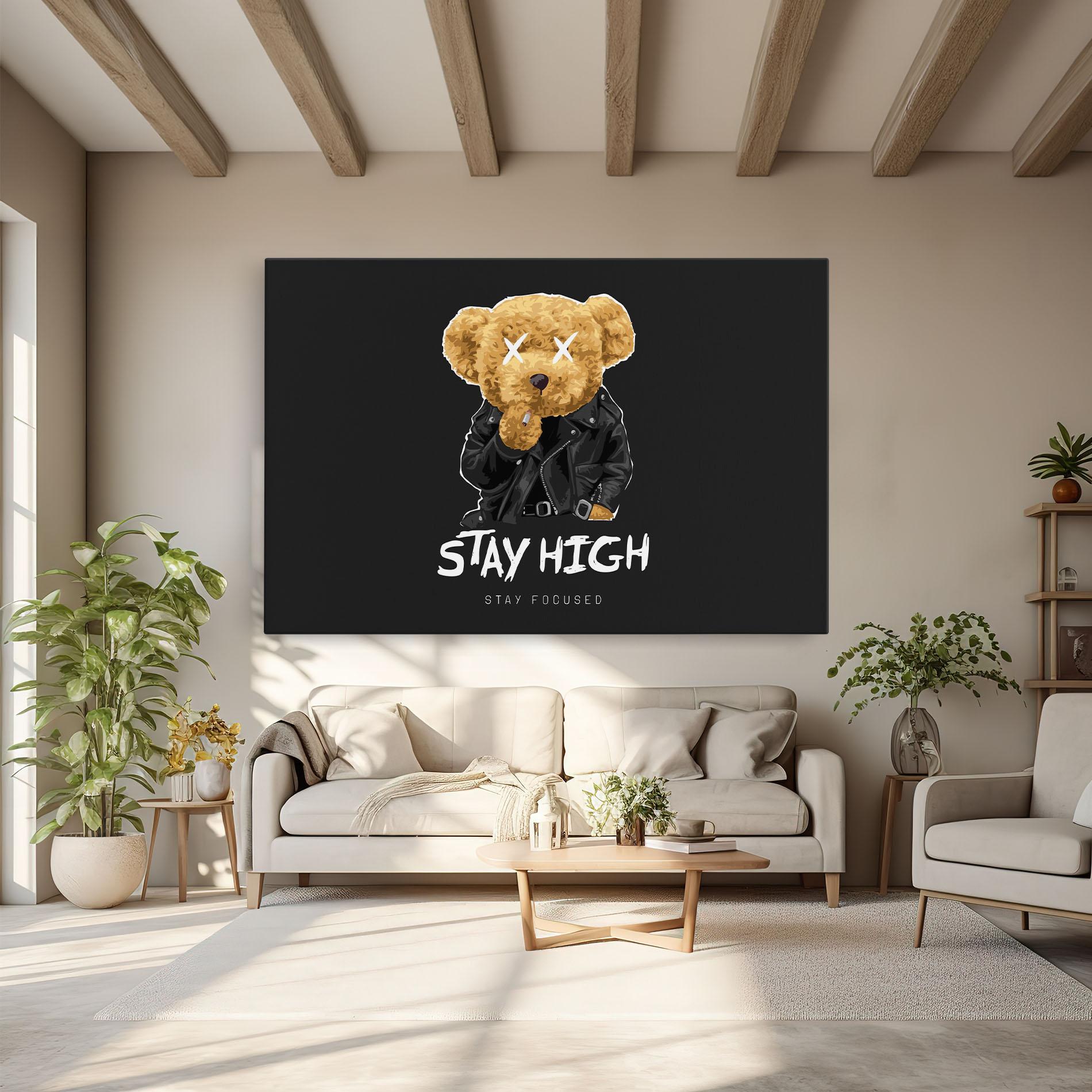 Leinwandbild Stay Focused mockup 6