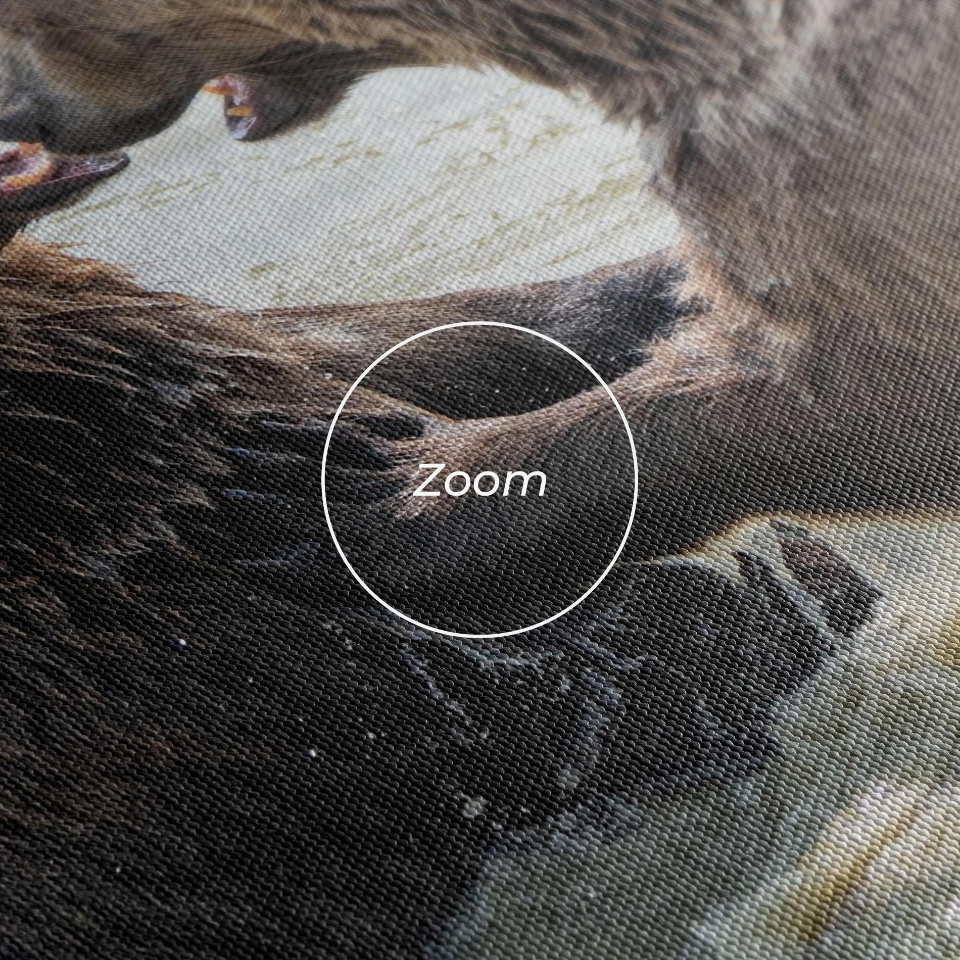 Leinwandbild Bears Fighting mockup 3