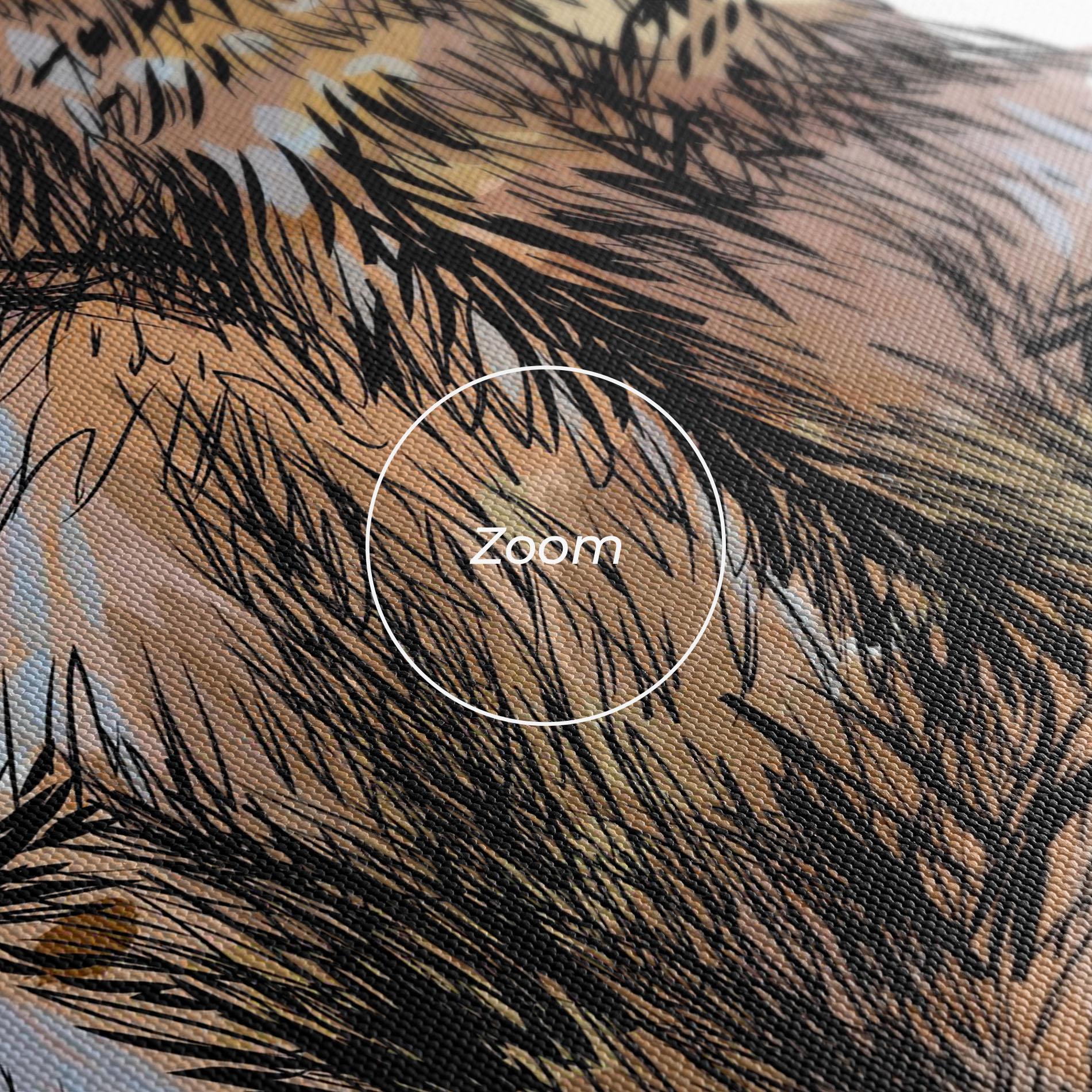 Leinwandbild Butterfly Bear mockup 3