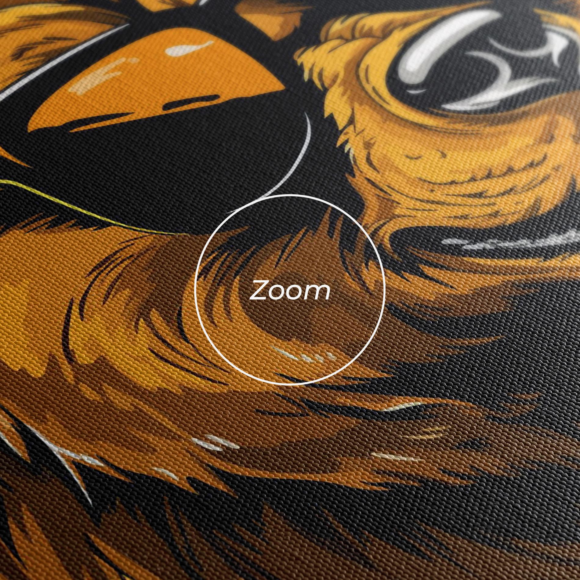 Leinwandbild Cool Glasses mockup 3