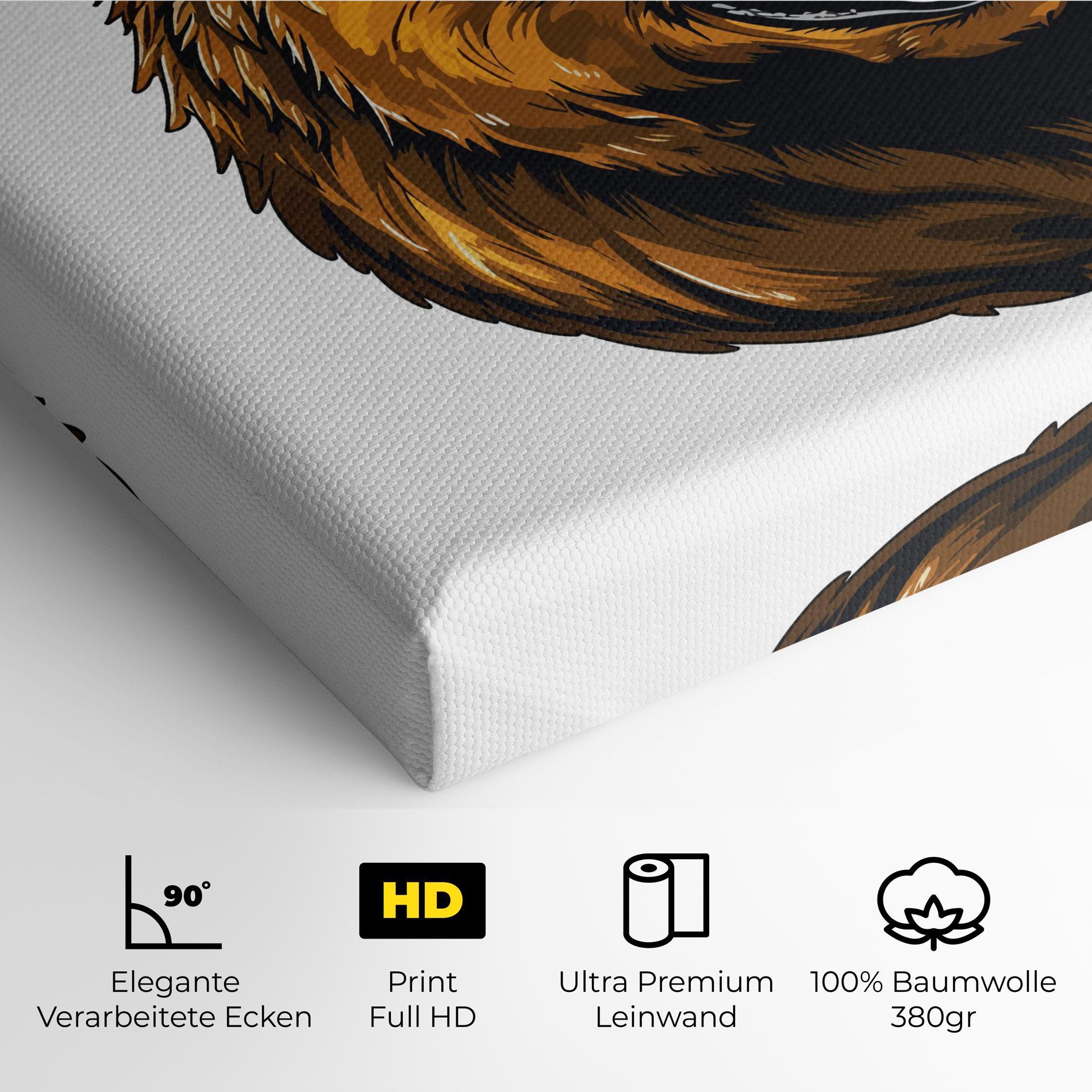 Leinwandbild Cool Glasses mockup 4