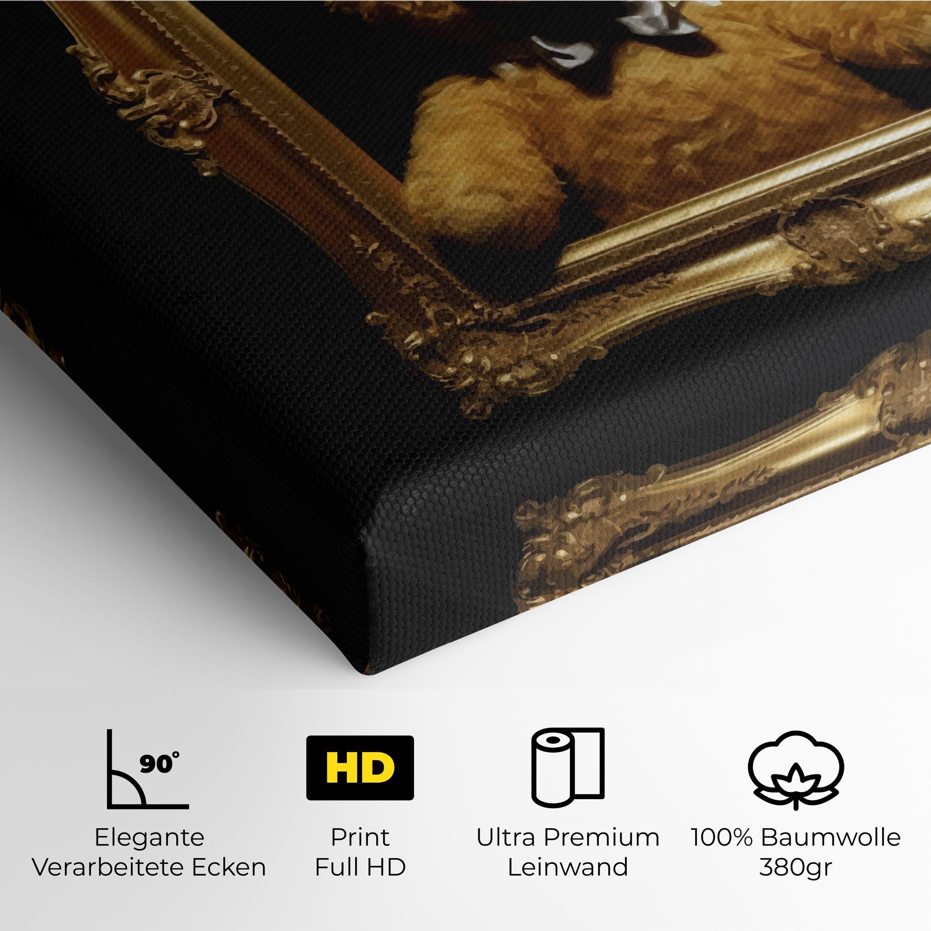 Leinwandbild Frame Bear mockup 4