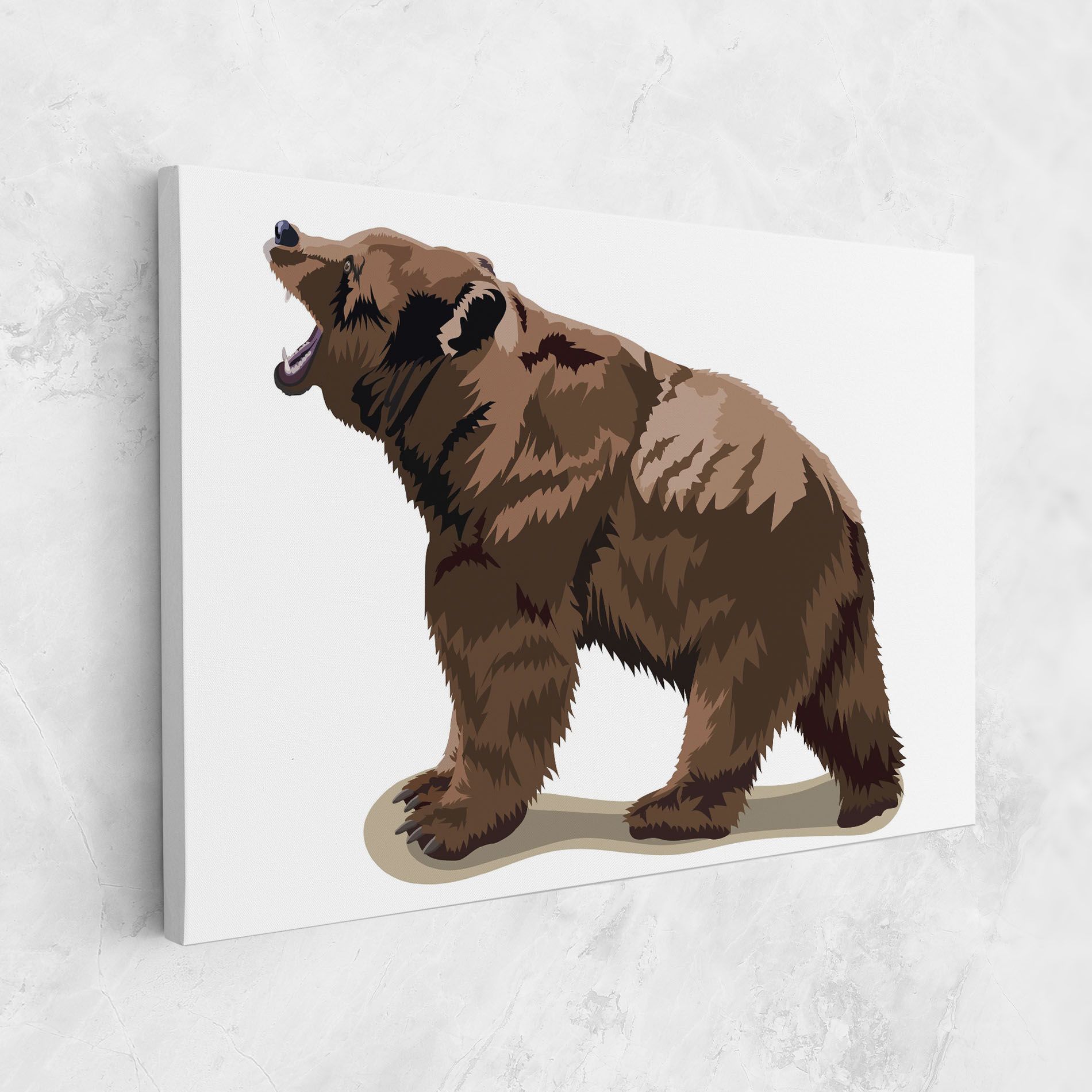 Angry Walking Bear mockup 1