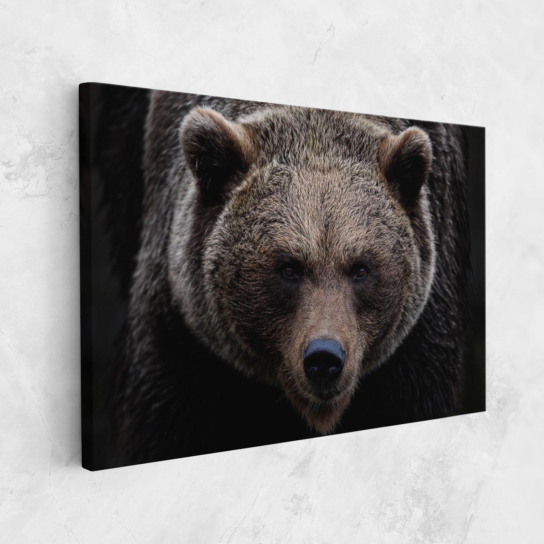 Leinwandbild Brown Bear mockup 1