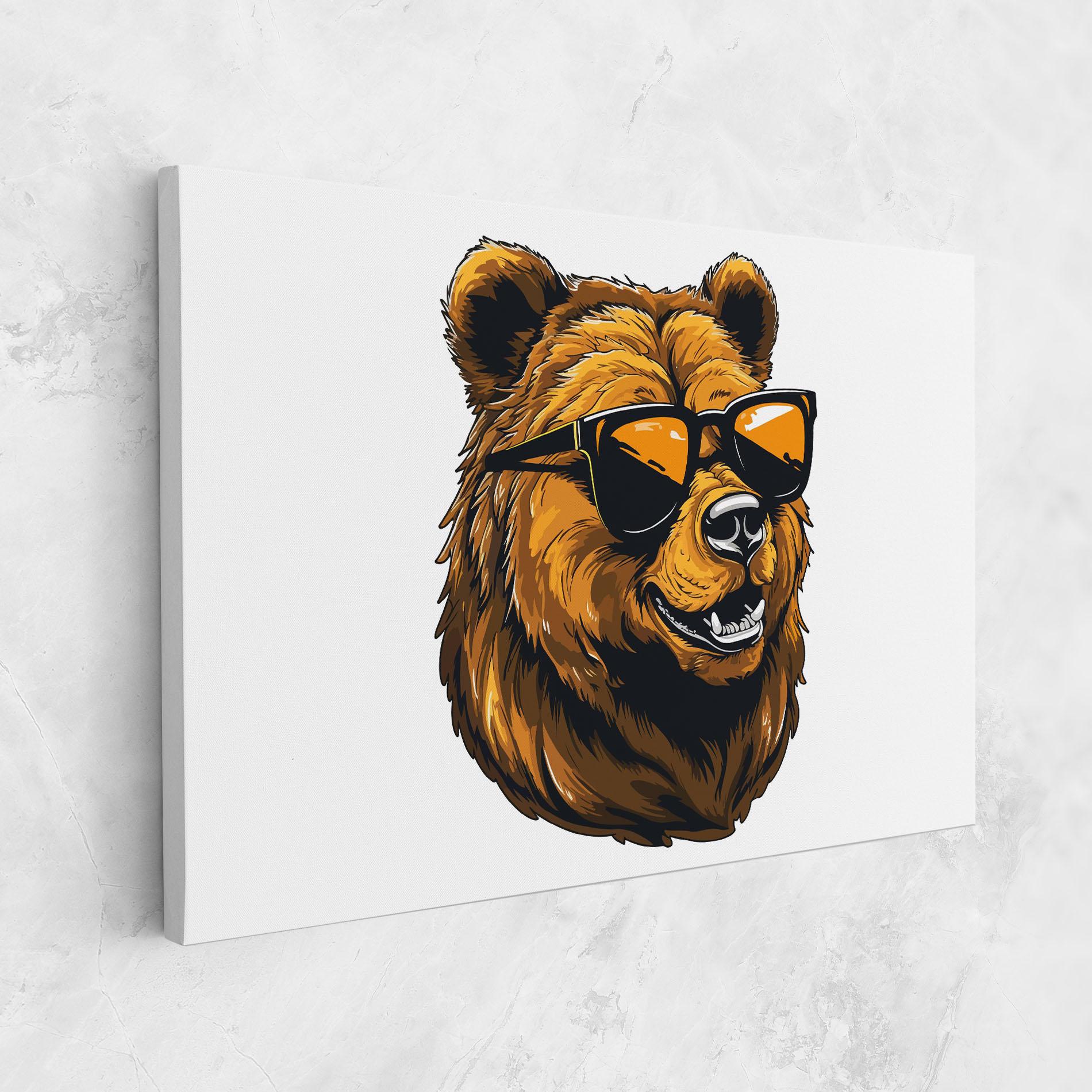 Leinwandbild Cool Glasses mockup 1