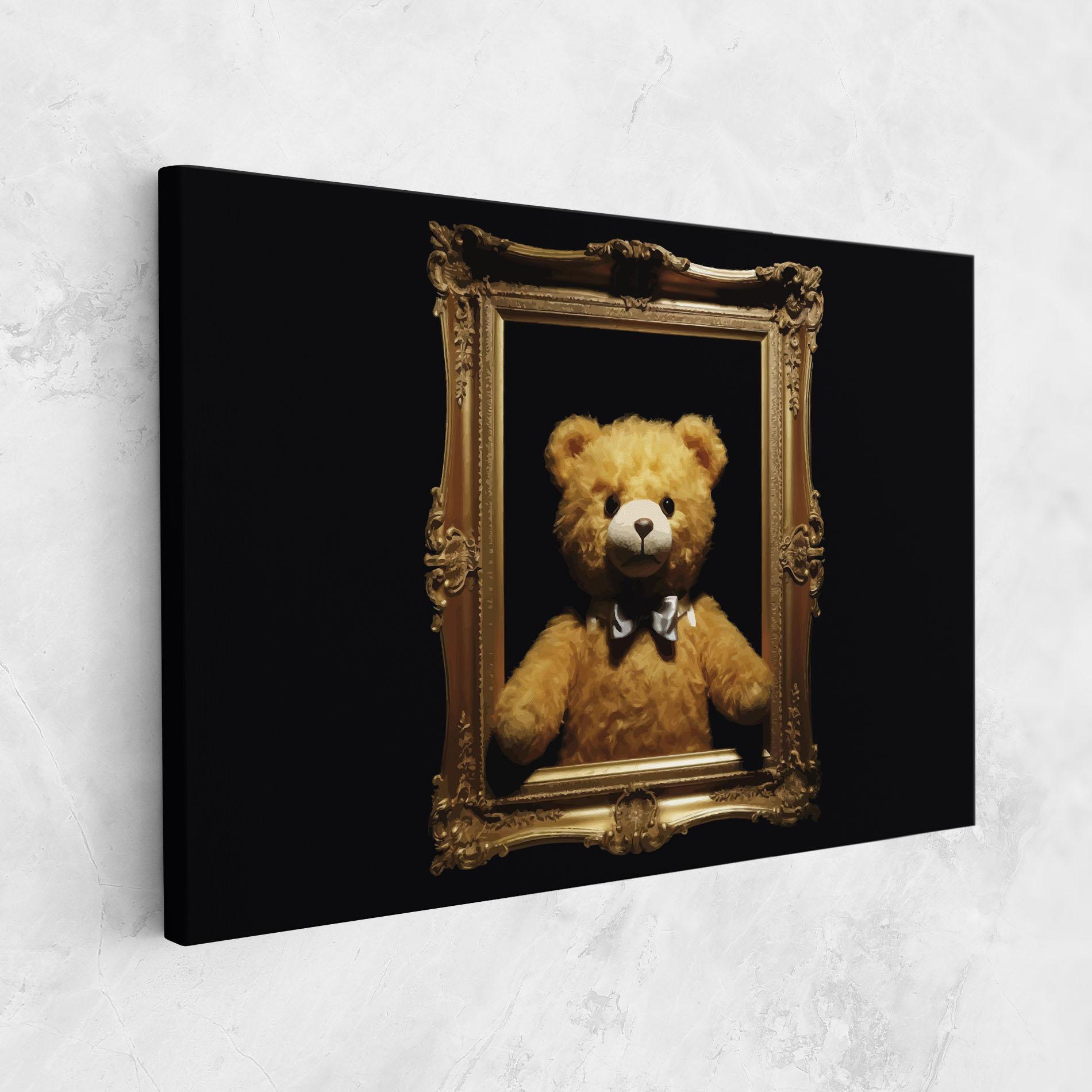 Leinwandbild Frame Bear mockup 1