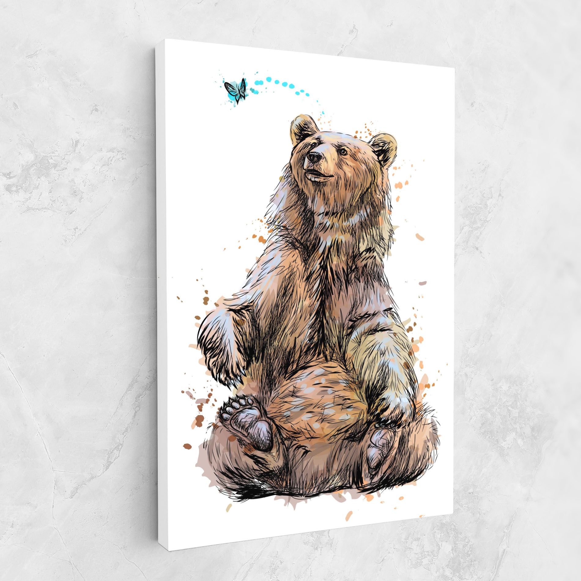 Butterfly Bear mockup 1