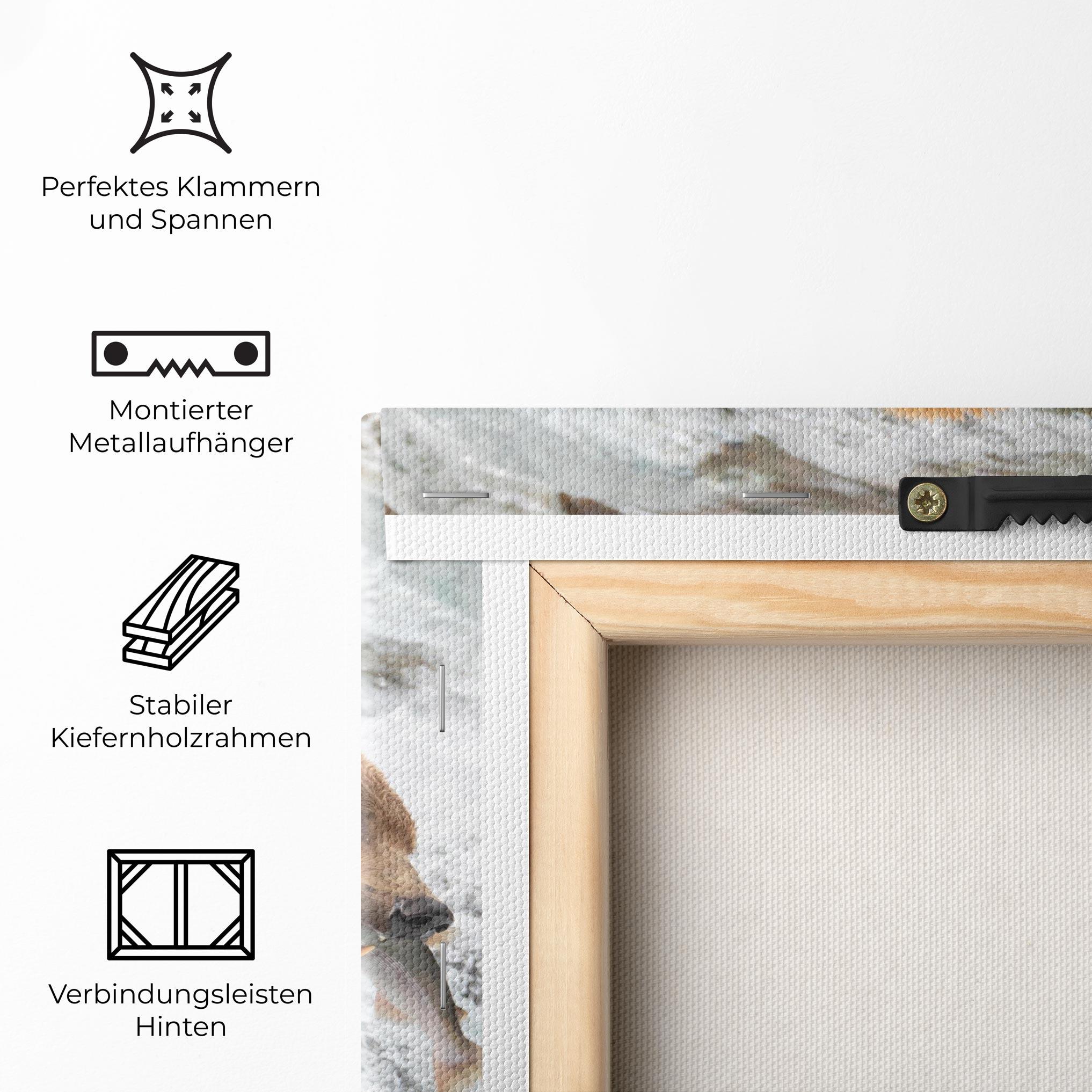 Leinwandbild Bear Hunting mockup 5