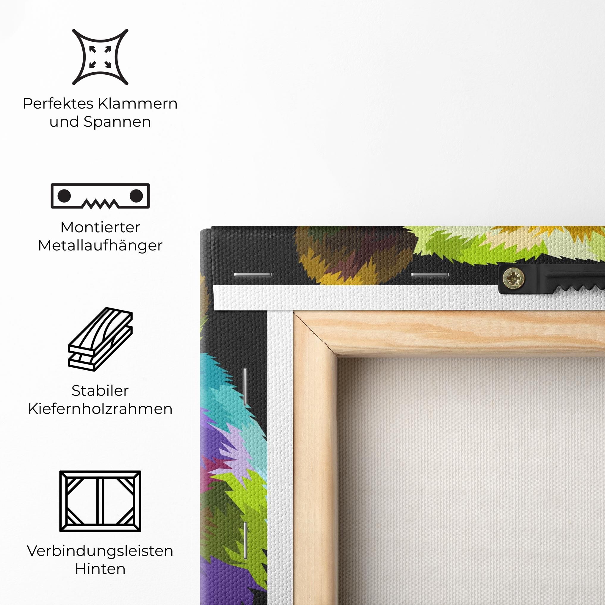 Colorful Bear Head mockup 5