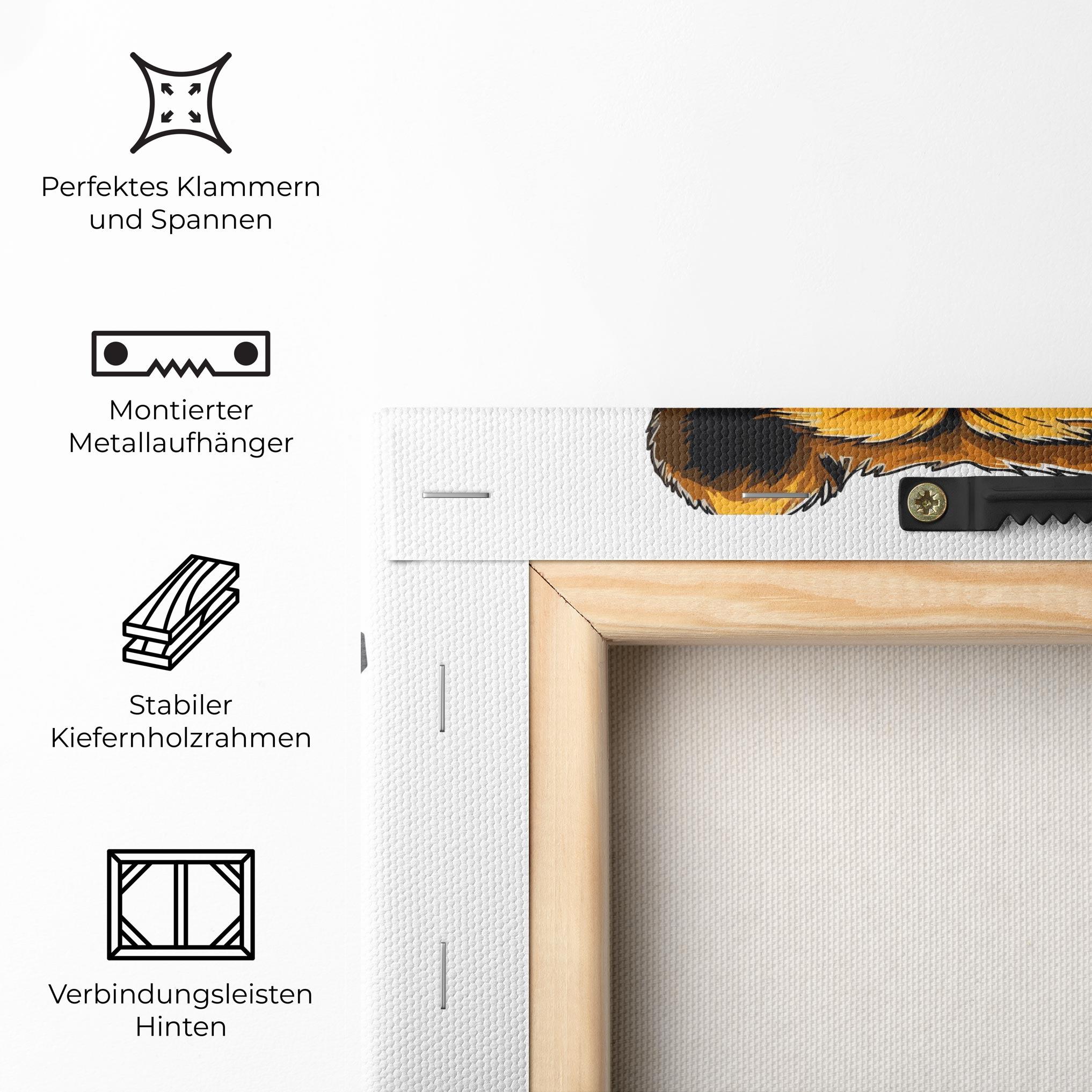 Leinwandbild Cool Glasses mockup 5