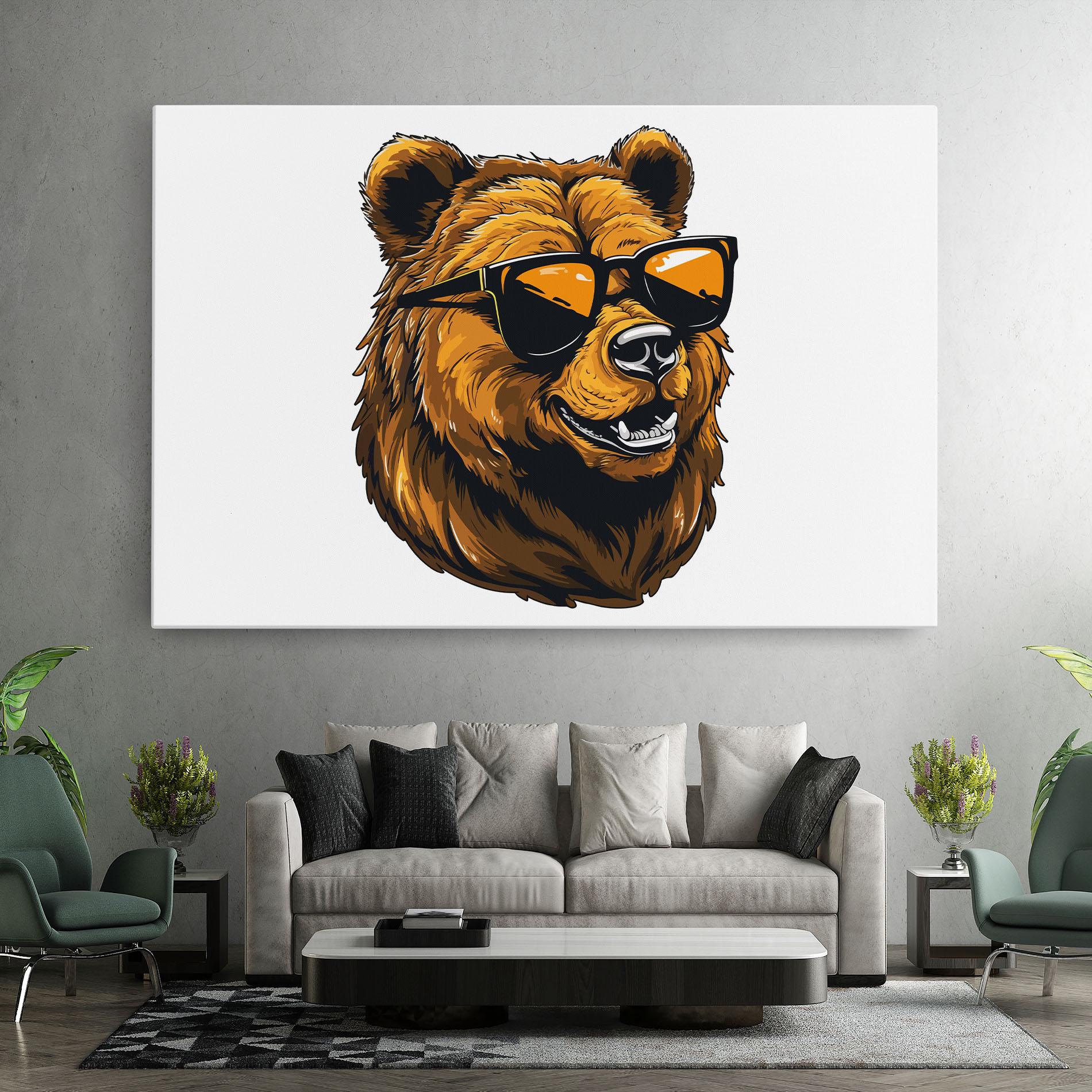 Leinwandbild Cool Glasses mockup 7