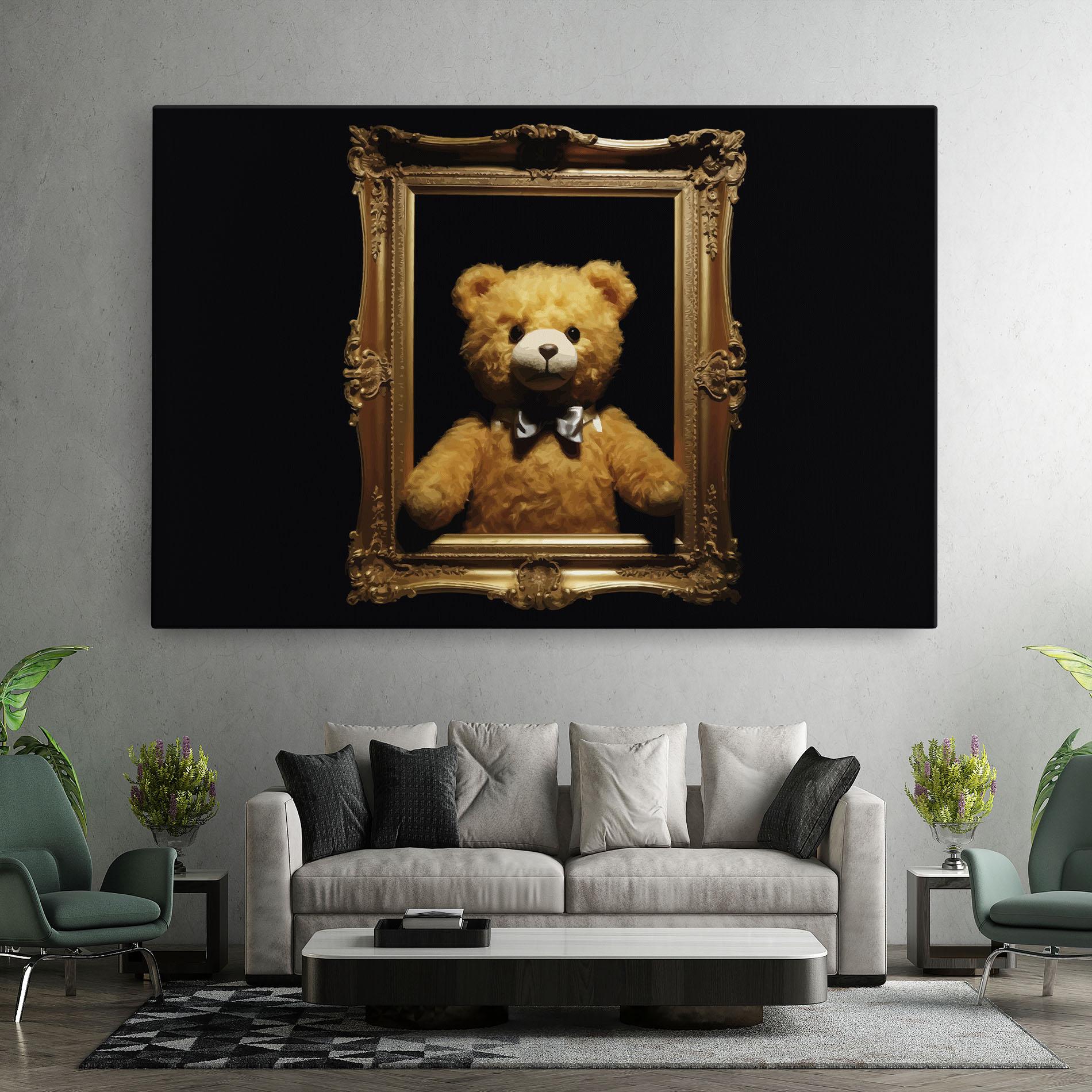 Leinwandbild Frame Bear mockup 7