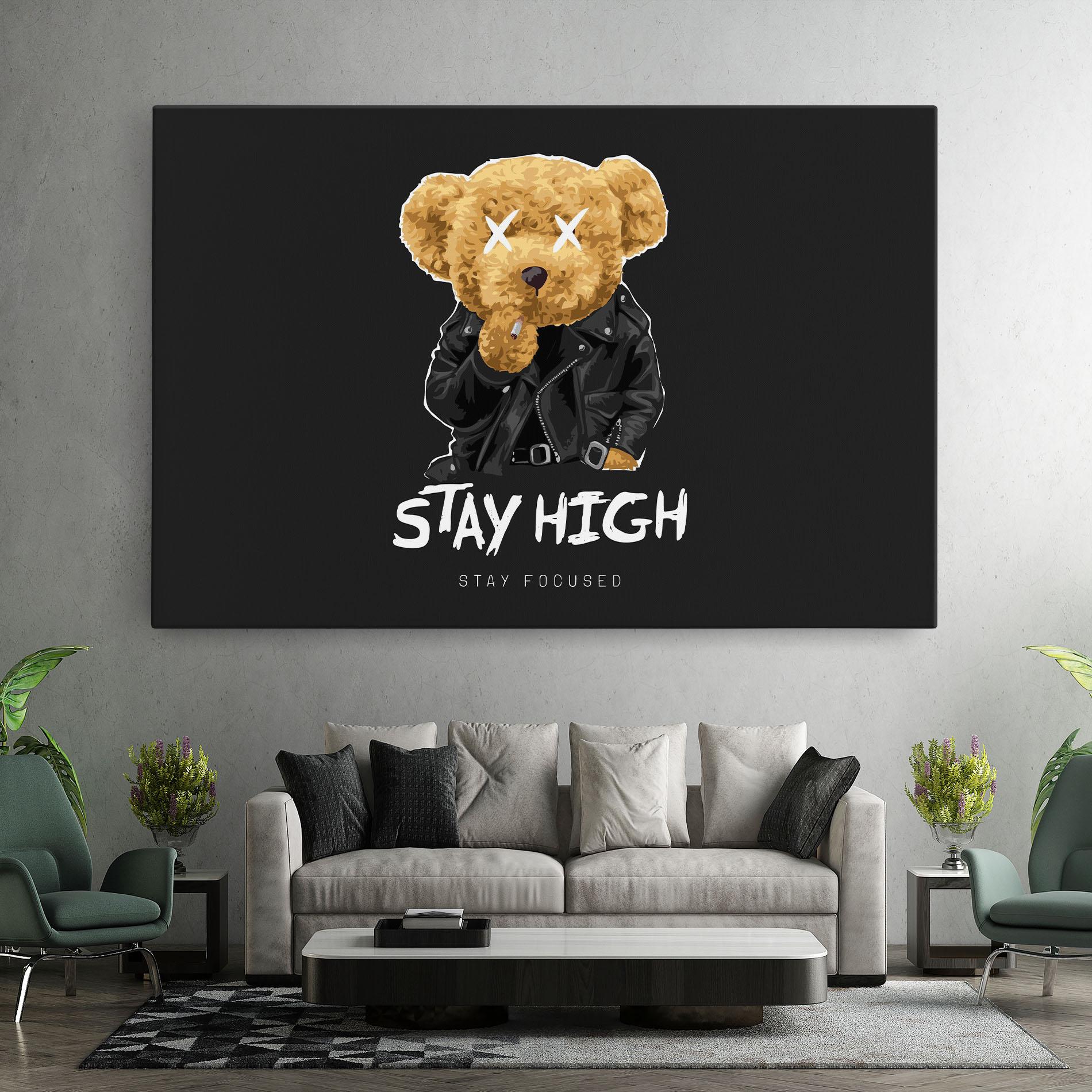 Leinwandbild Stay Focused mockup 7