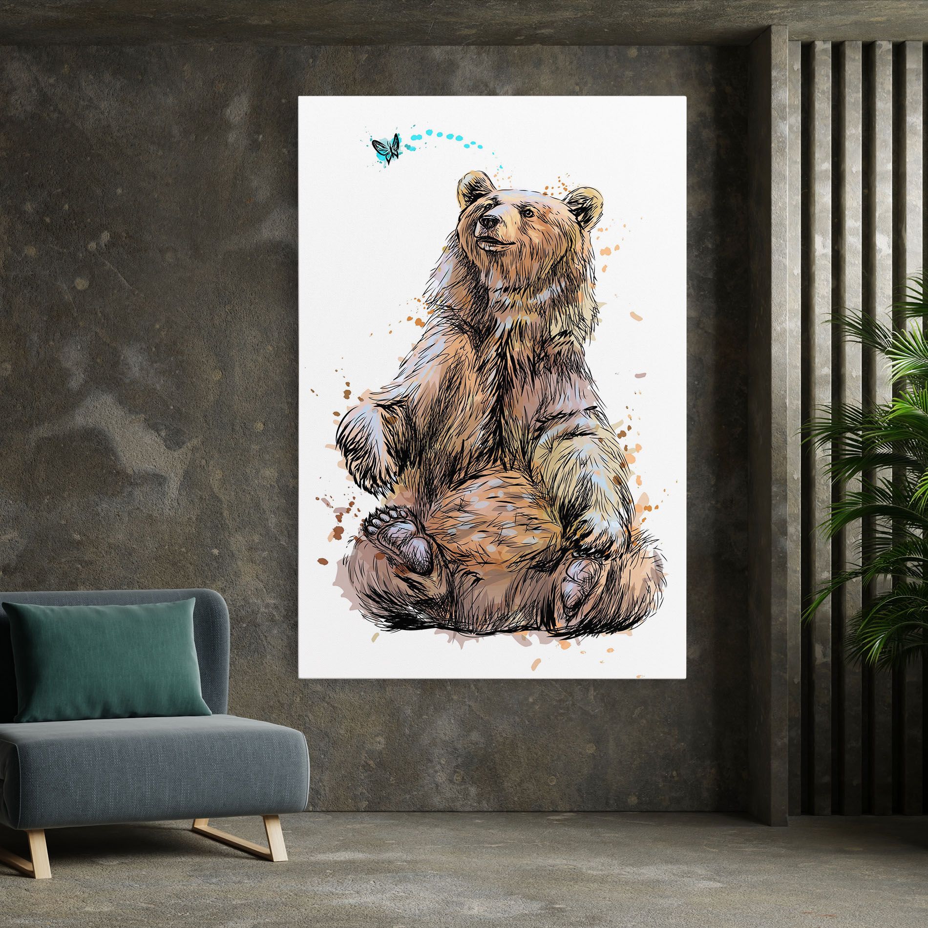 Butterfly Bear mockup 7