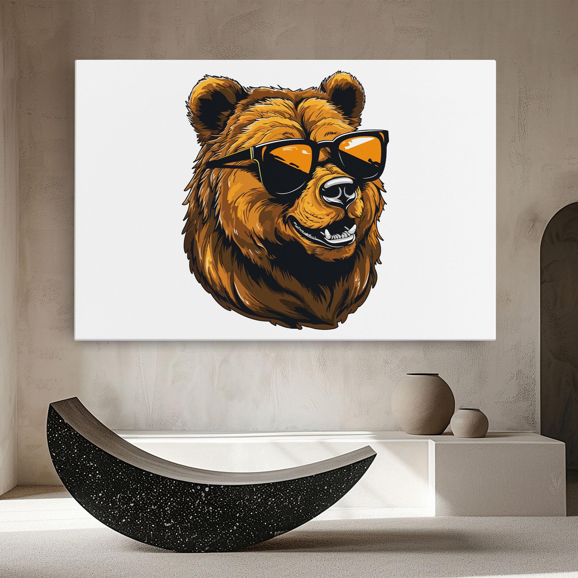 Leinwandbild Cool Glasses mockup 8