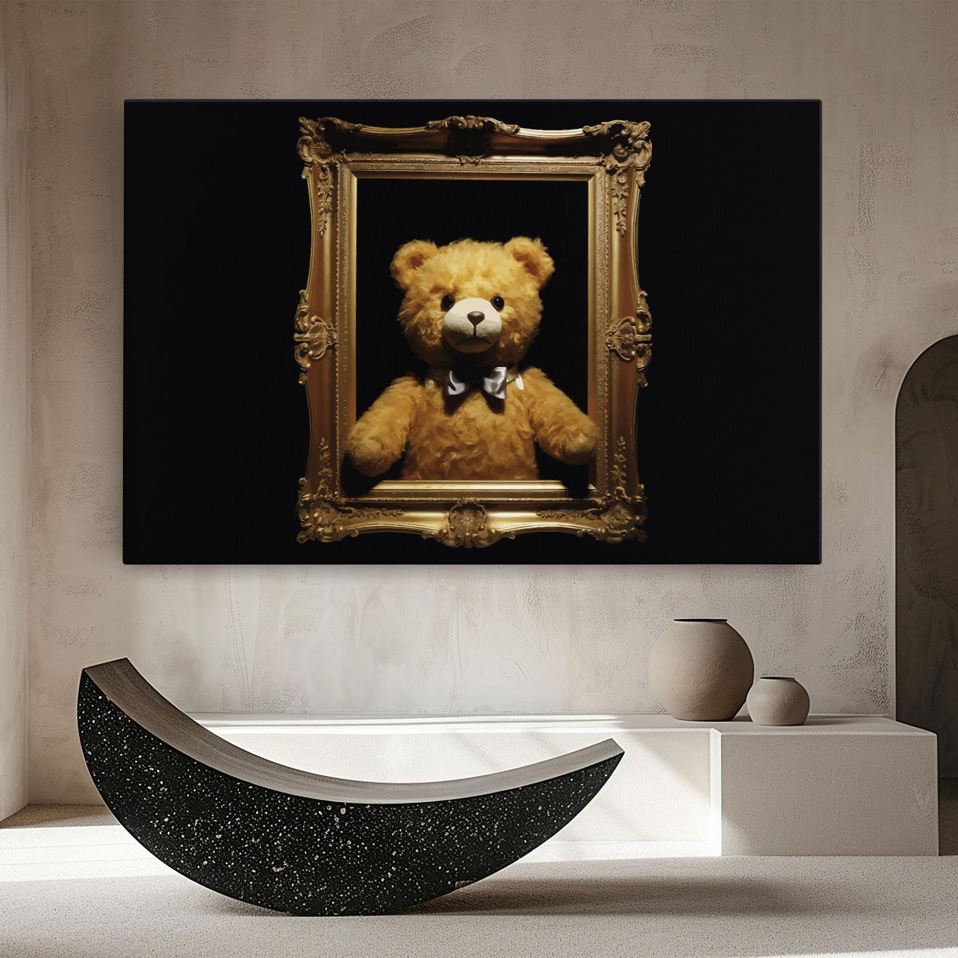 Leinwandbild Frame Bear mockup 8
