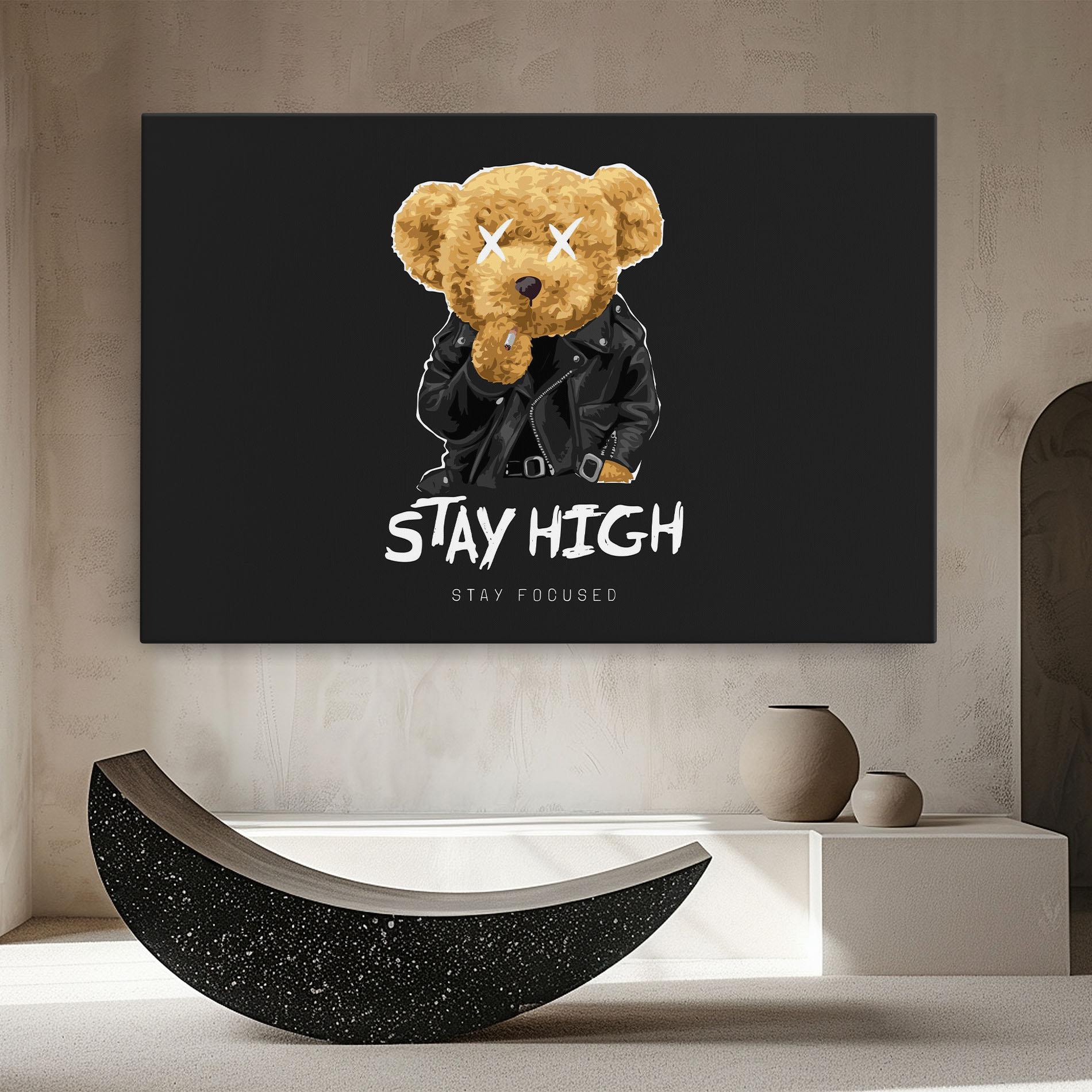 Leinwandbild Stay Focused mockup 8