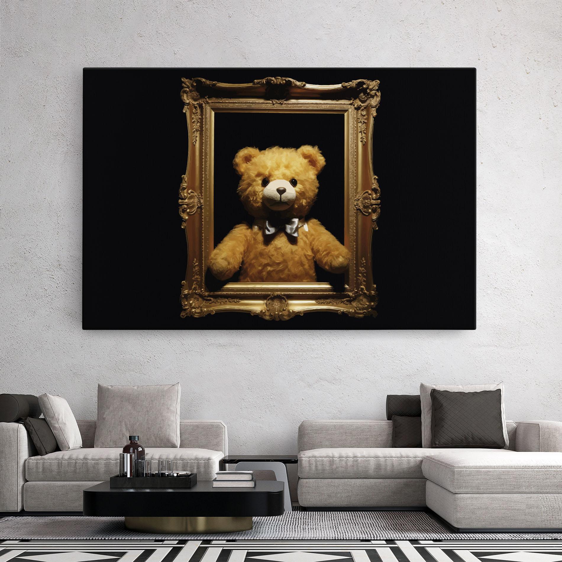 Leinwandbild Frame Bear mockup 2