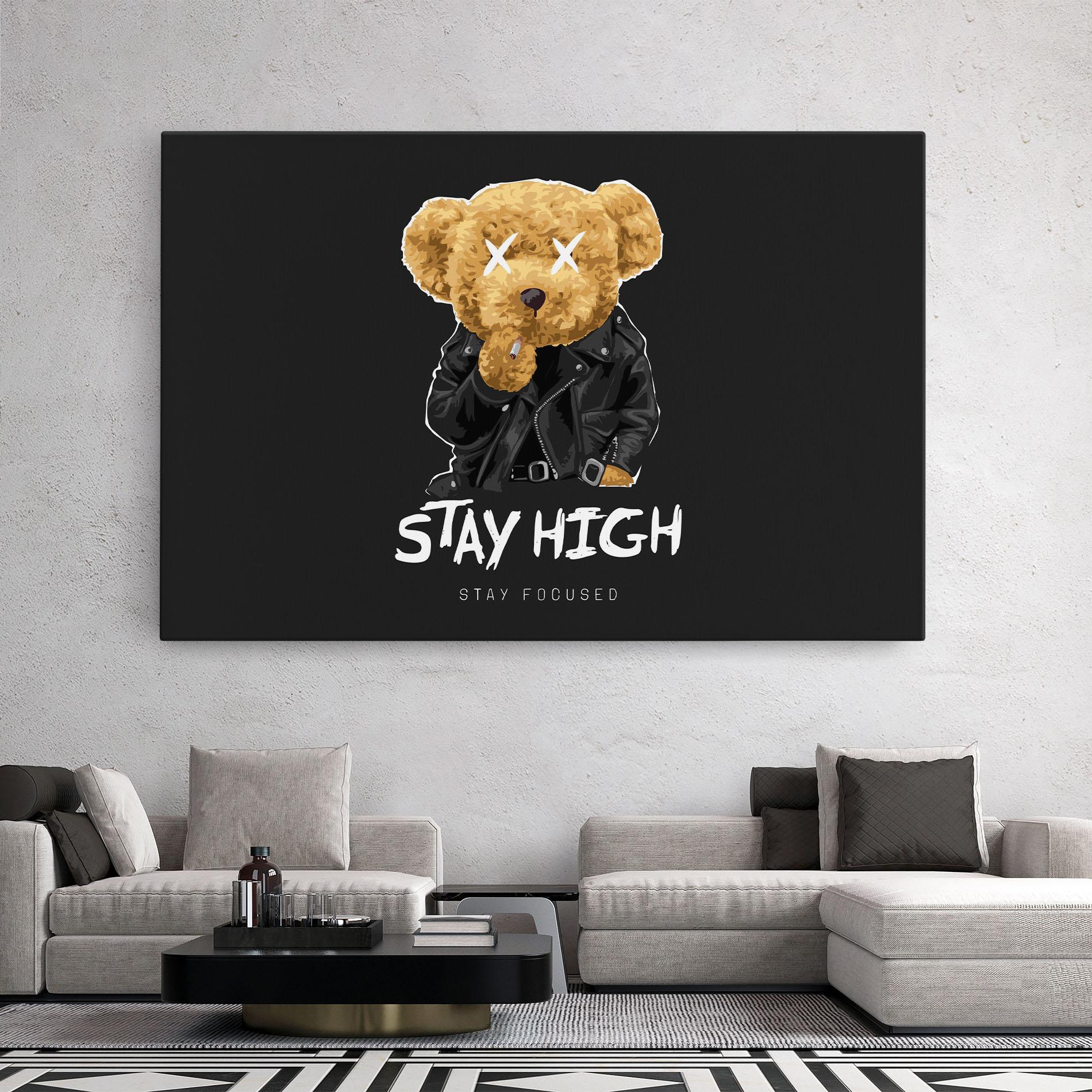 Leinwandbild Stay Focused mockup 2