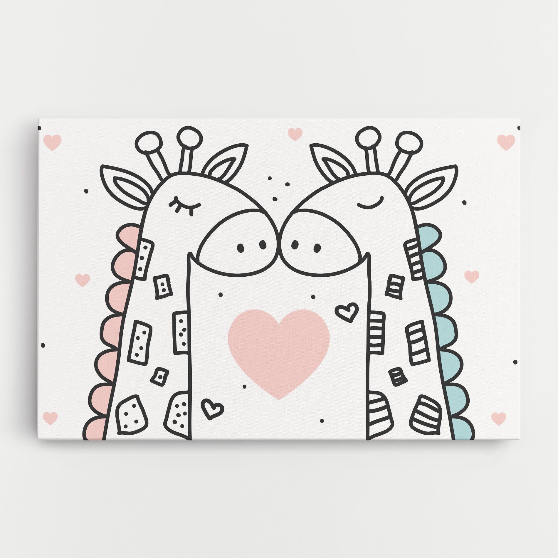 Giraffe Couple mockup 0