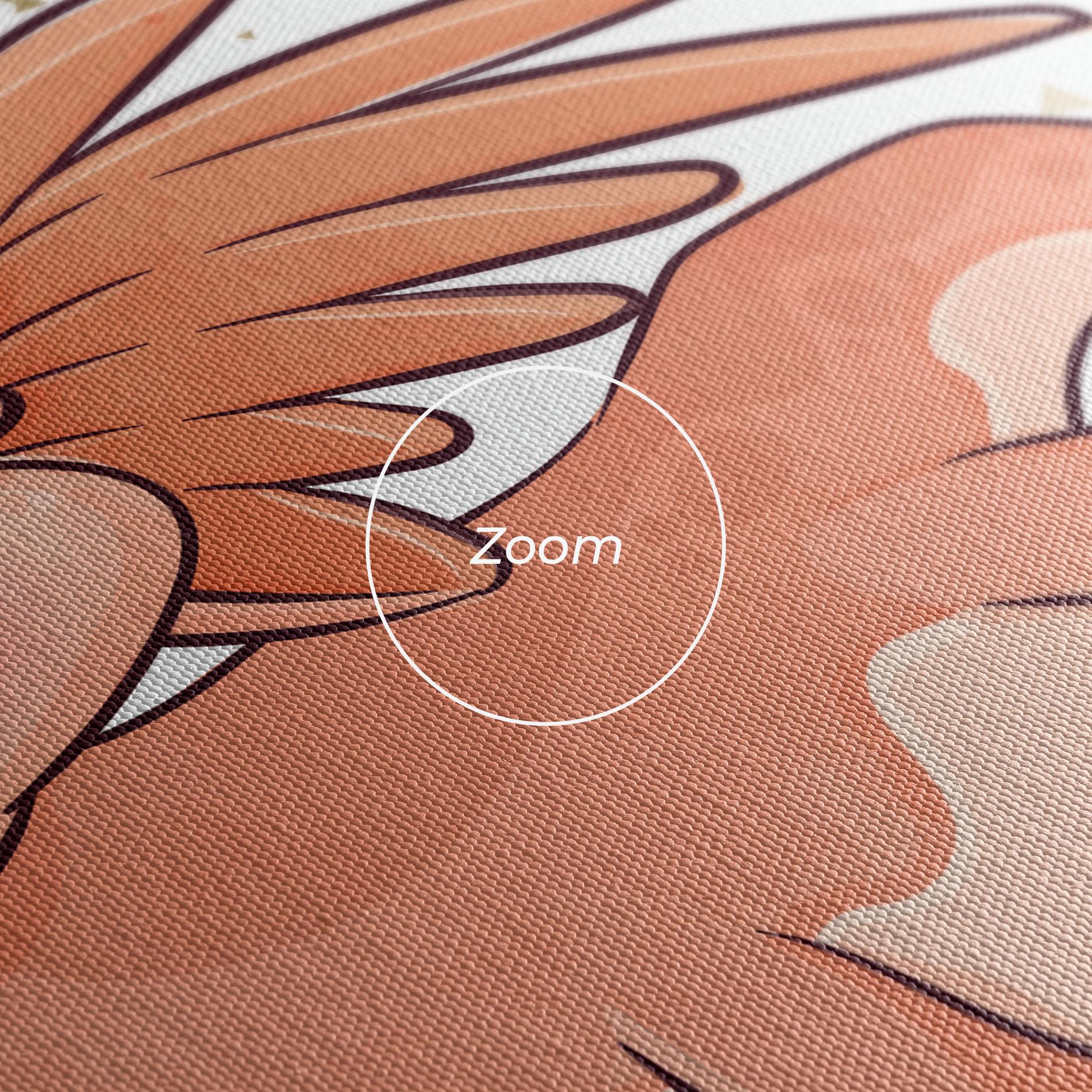 Leinwandbild Baby Cute Dragon mockup 3