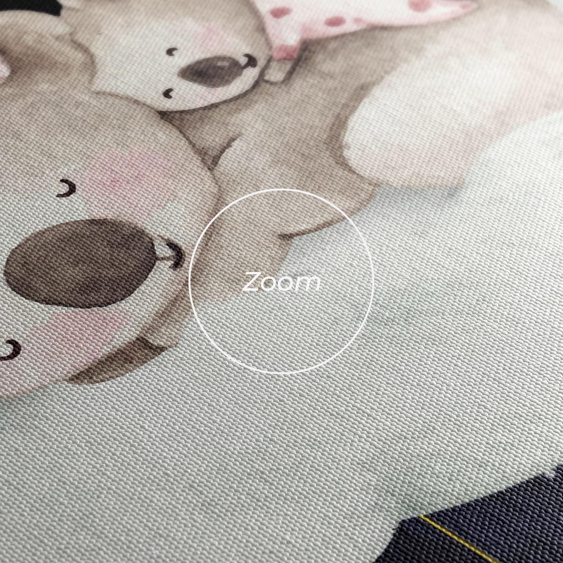 Leinwandbild Baby Koala Sleeping mockup 3