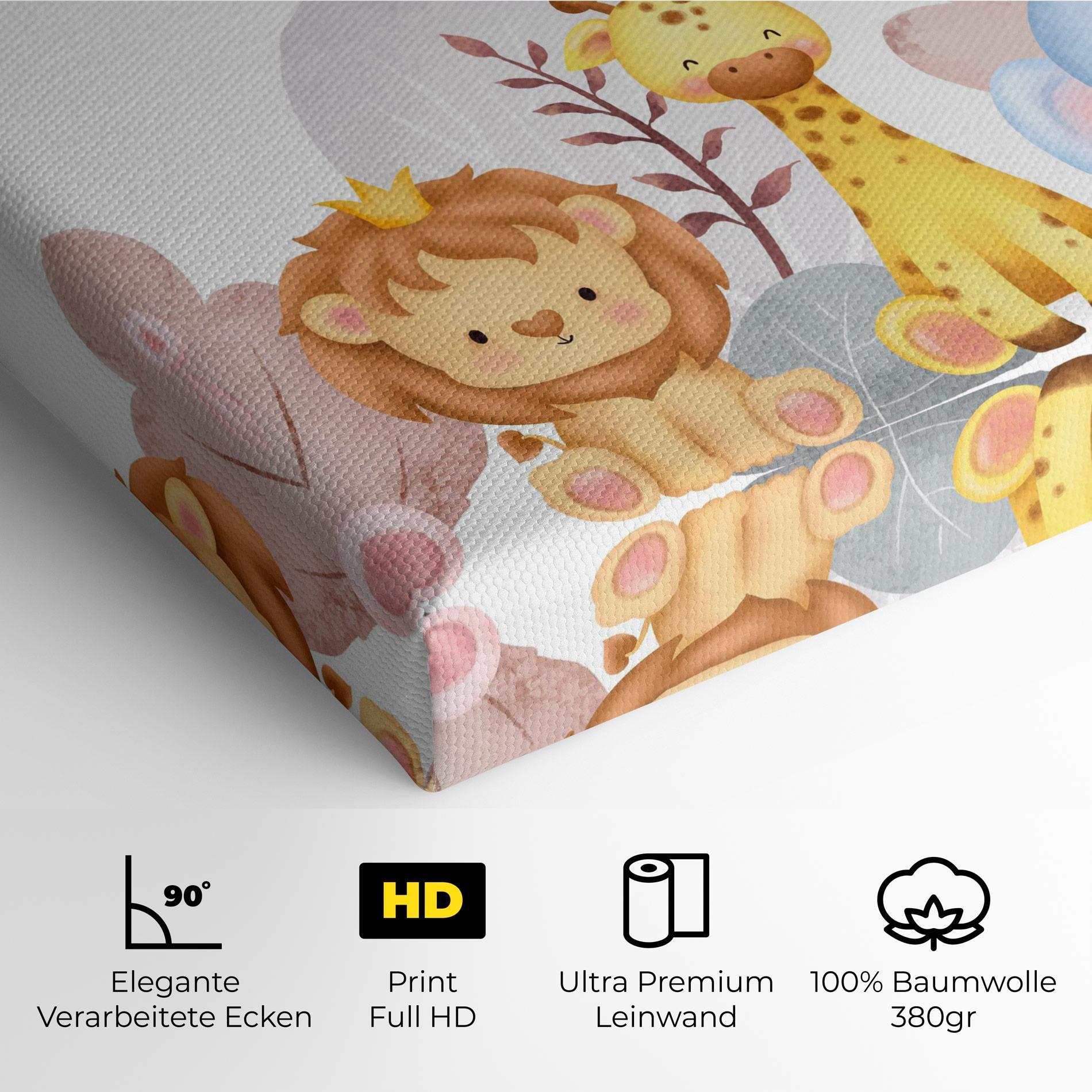 Leinwandbild Baby Animals mockup 4