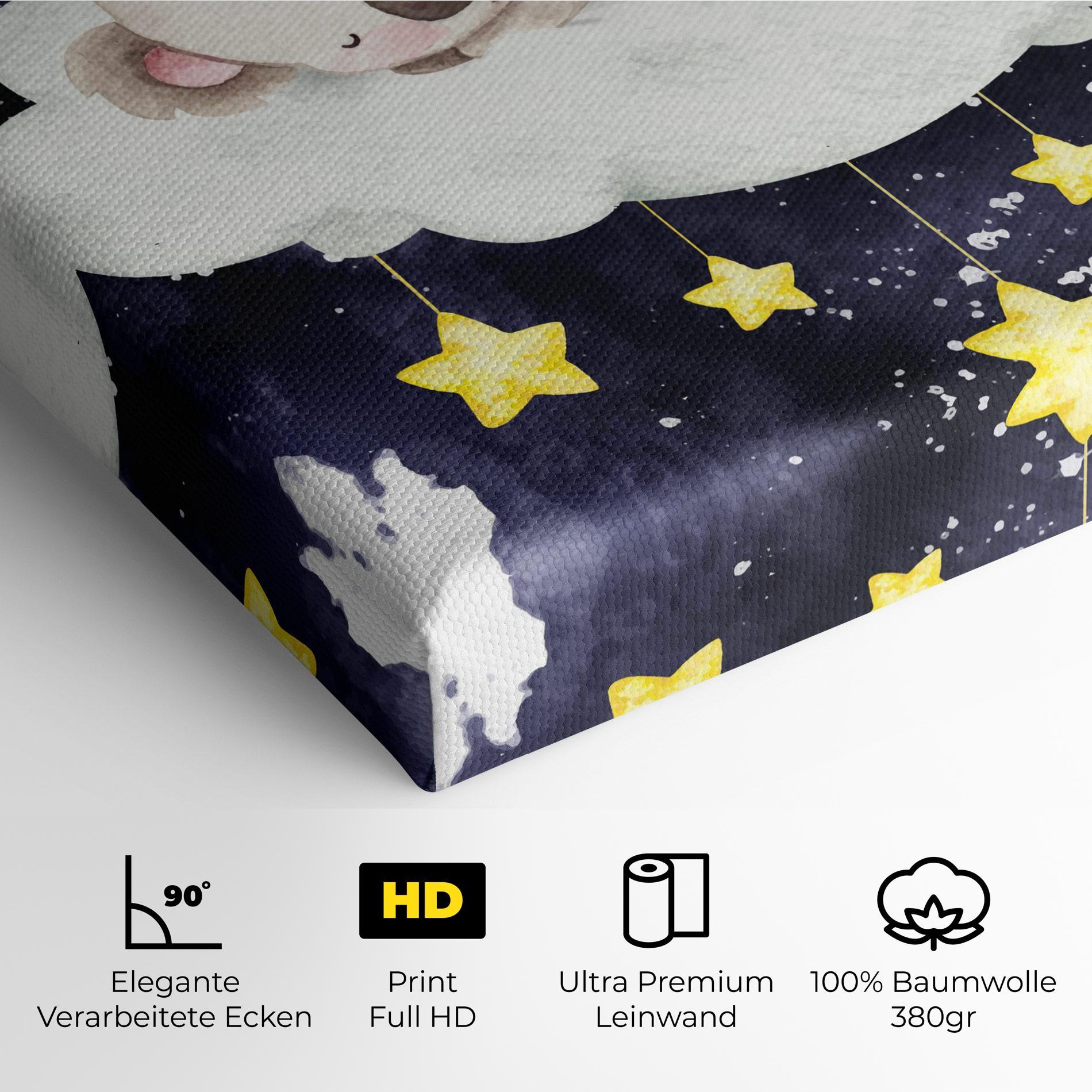 Leinwandbild Baby Koala Sleeping mockup 4