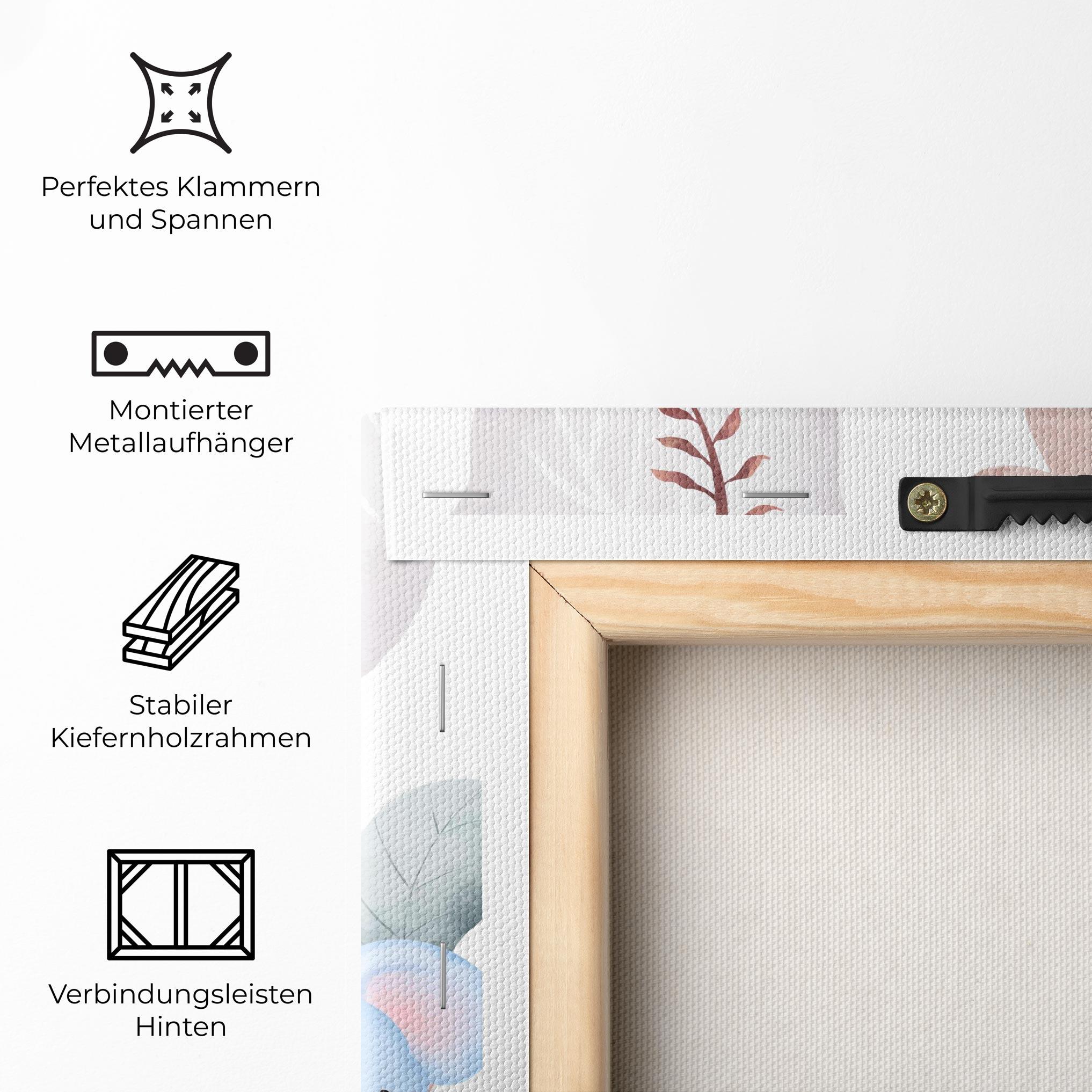 Leinwandbild Baby Animals mockup 5