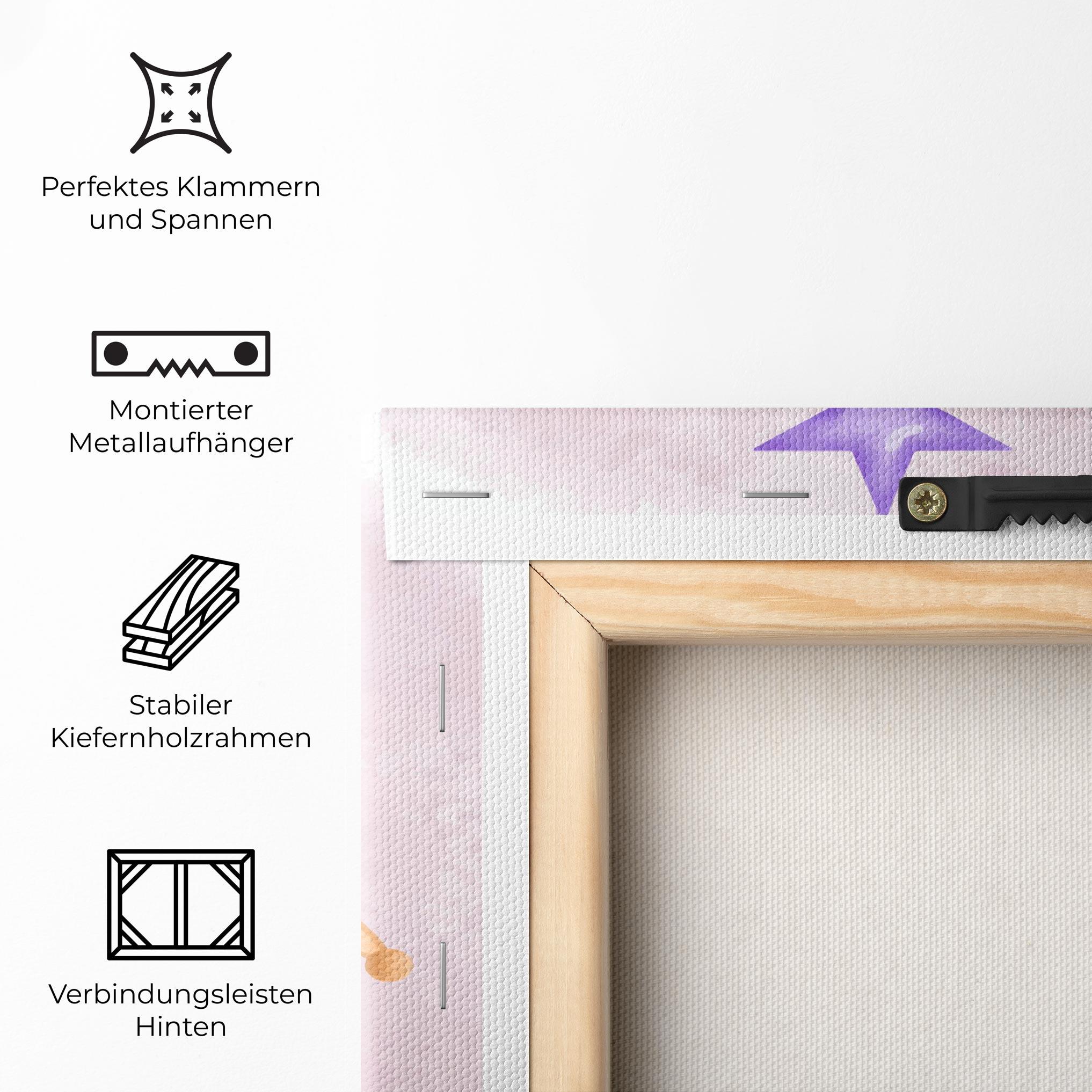 Leinwandbild Baby Owl mockup 5