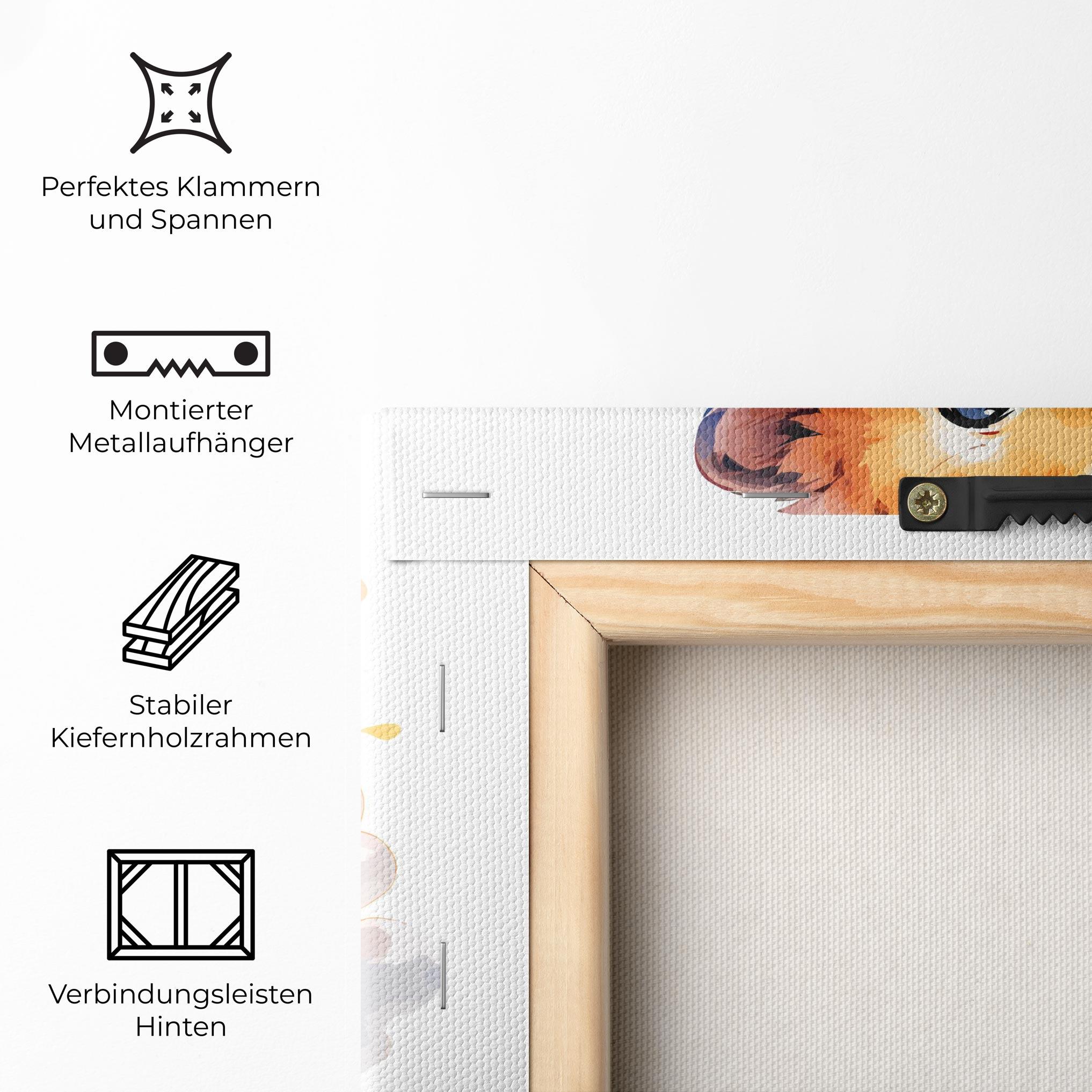 Leinwandbild Cute Cloud Lion mockup 5