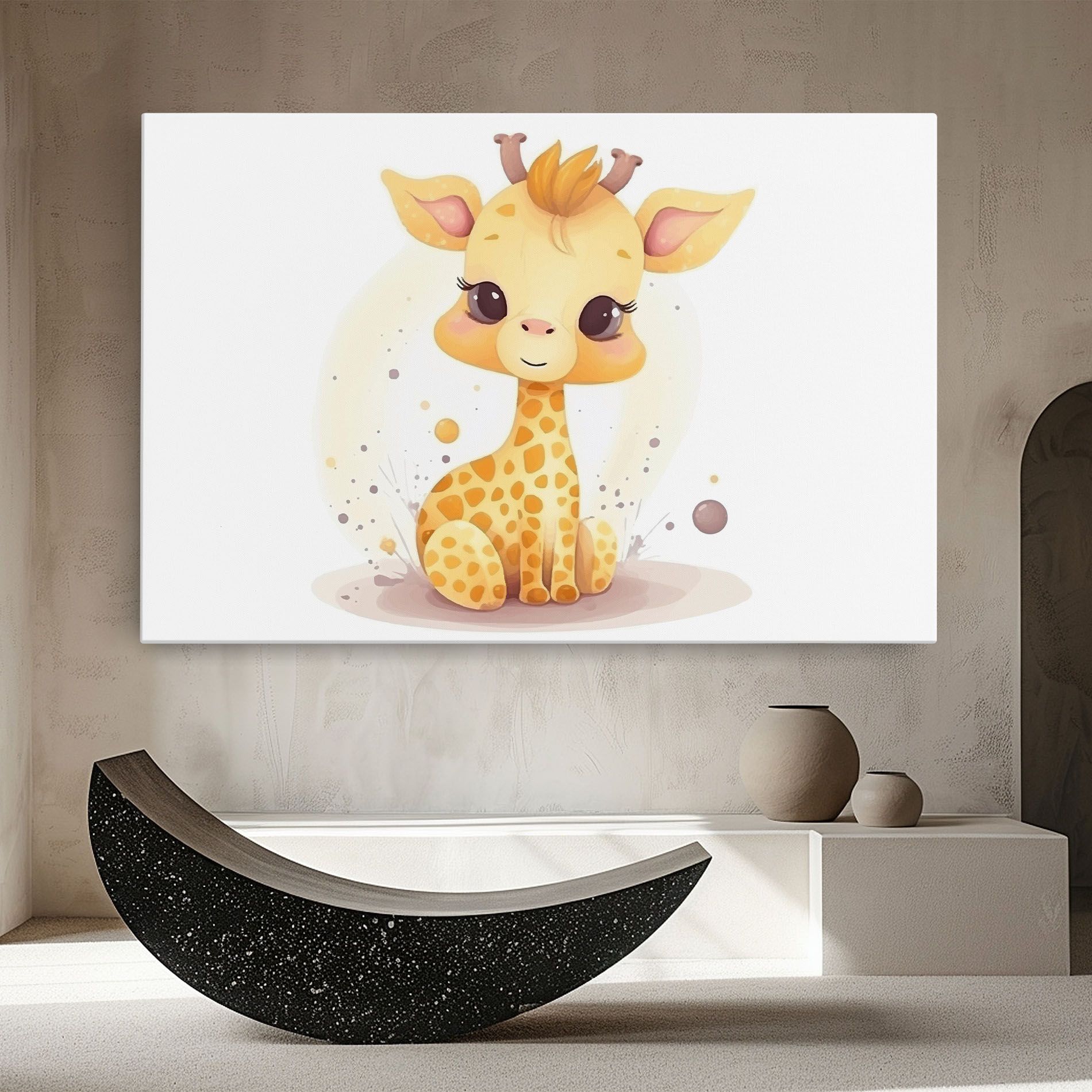 Adorable Giraffe mockup 8